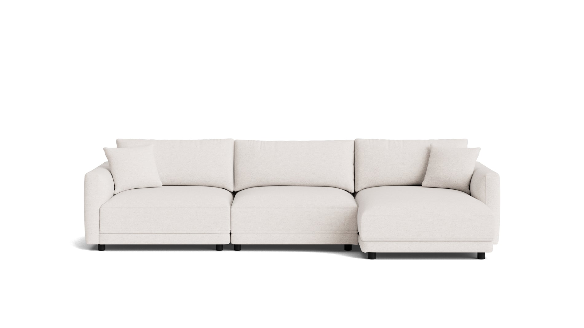 Soft Spot 3-Piece Modular Sectional Right, Nomad Snow_image