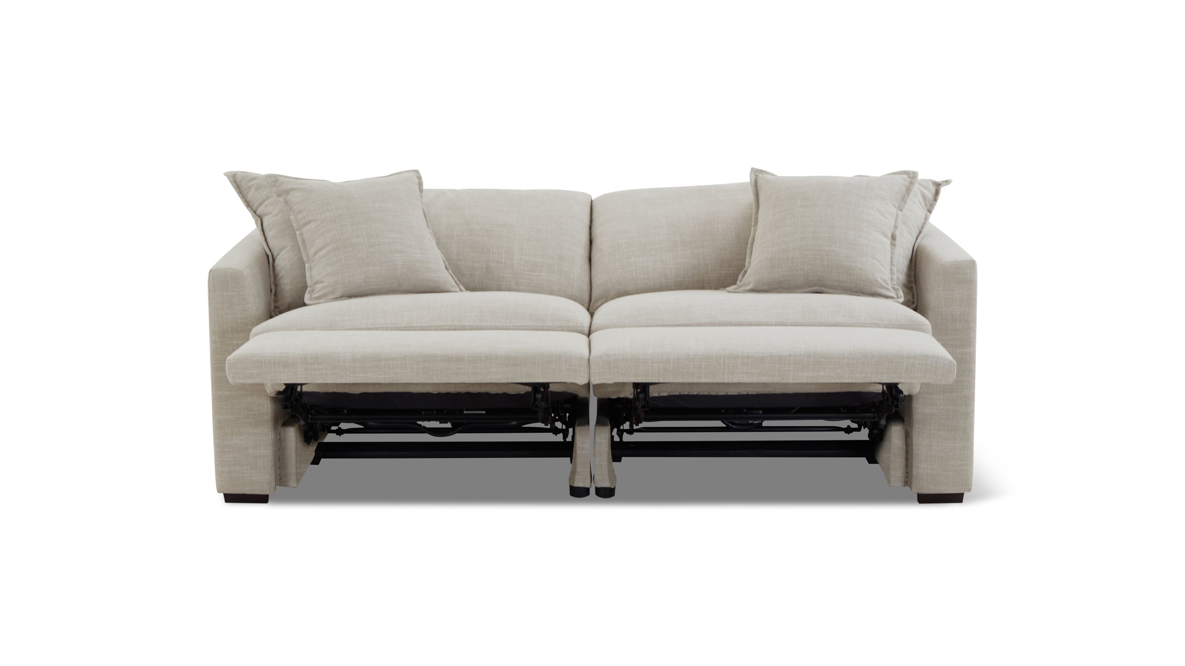 Lift Off Power Recliner 2 - Piece Modular Sofa, Light Pebble - Sundays Company CanadaSEC-YJ-063-029