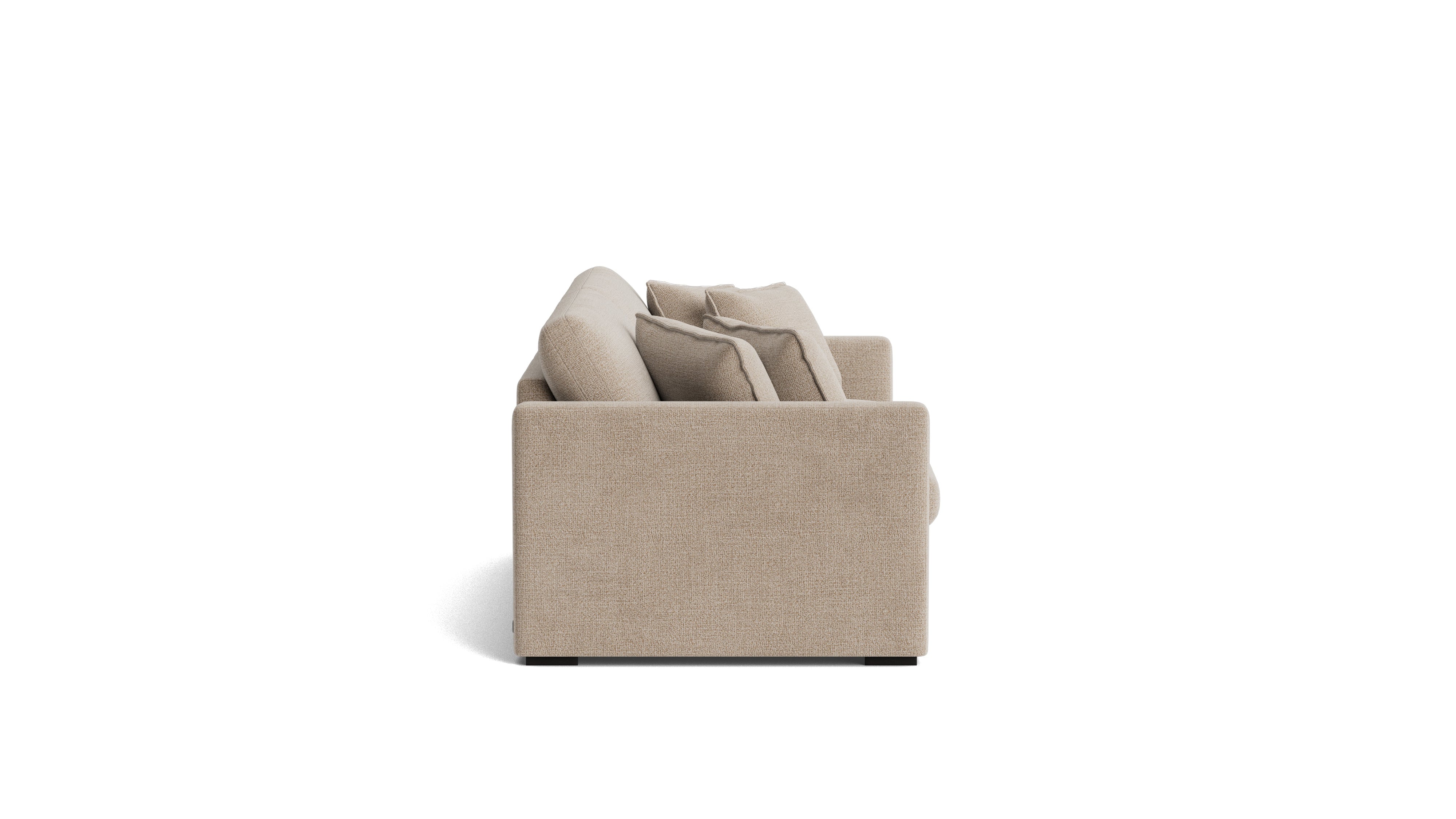 Lift Off Power Recliner 2-Piece Modular Sofa, Champagne