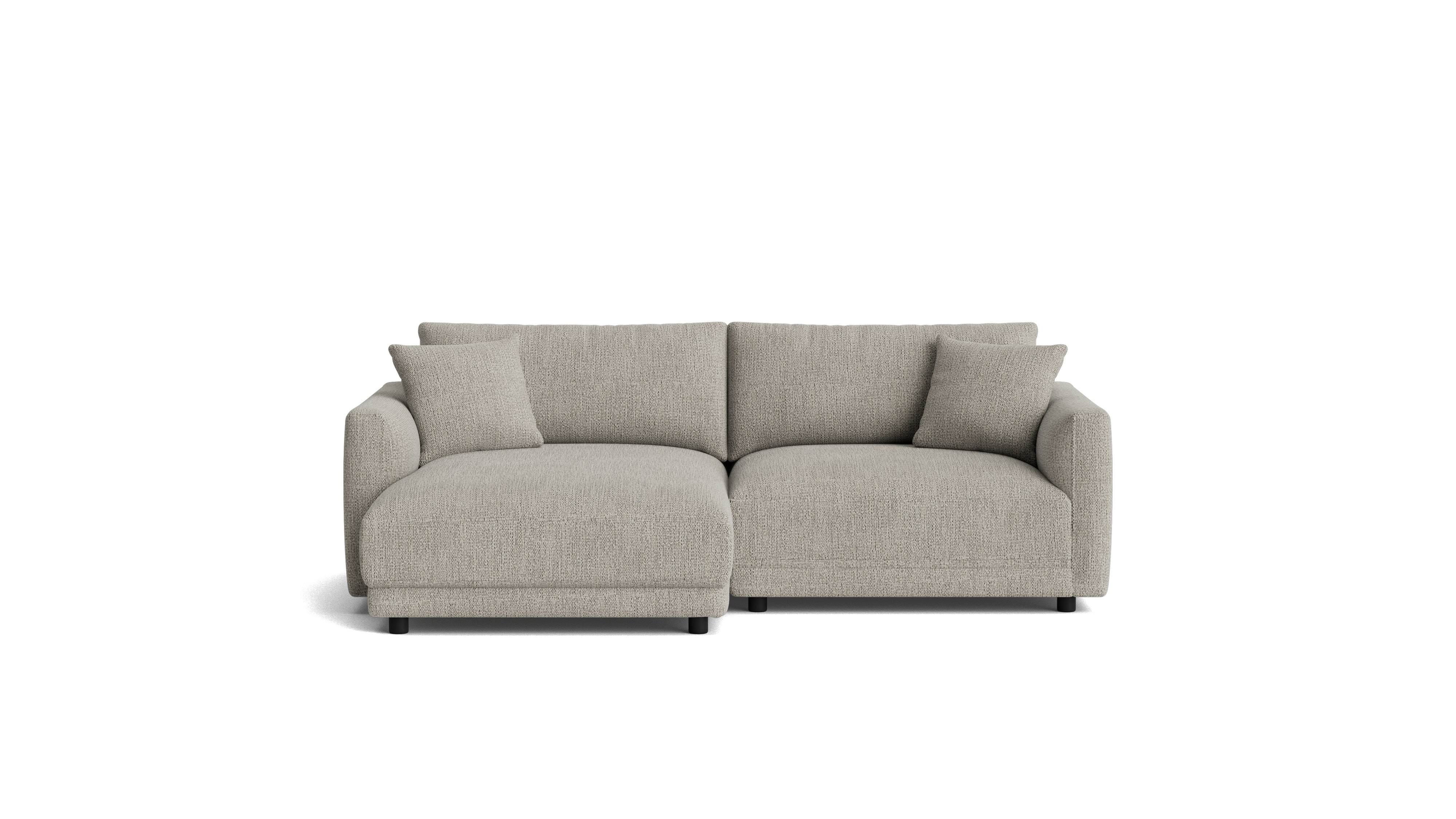Soft Spot 2-Piece Modular Sectional Left, Oatmeal