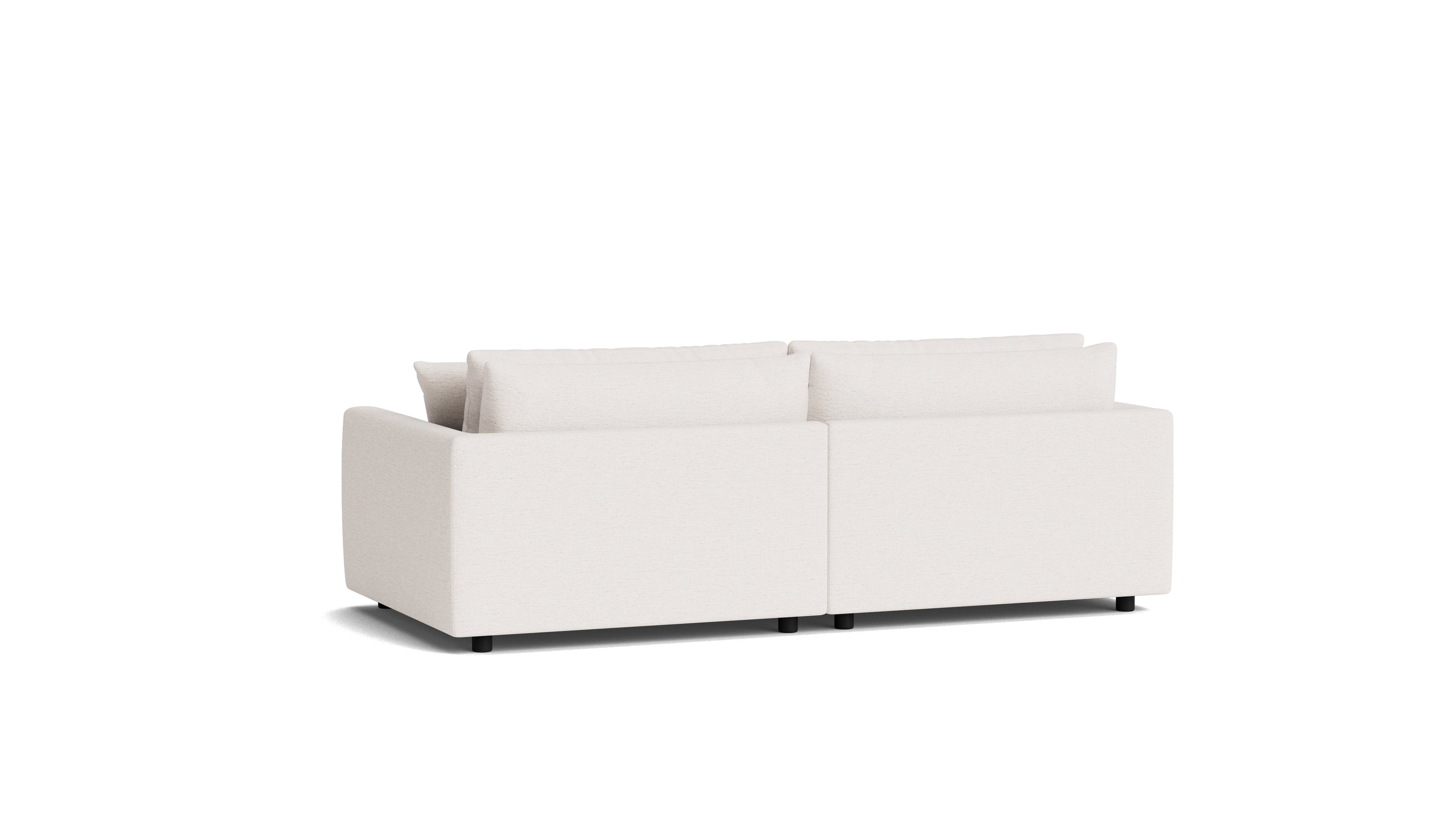 Soft Spot 2-Piece Modular Sectional Left, Nomad Snow
