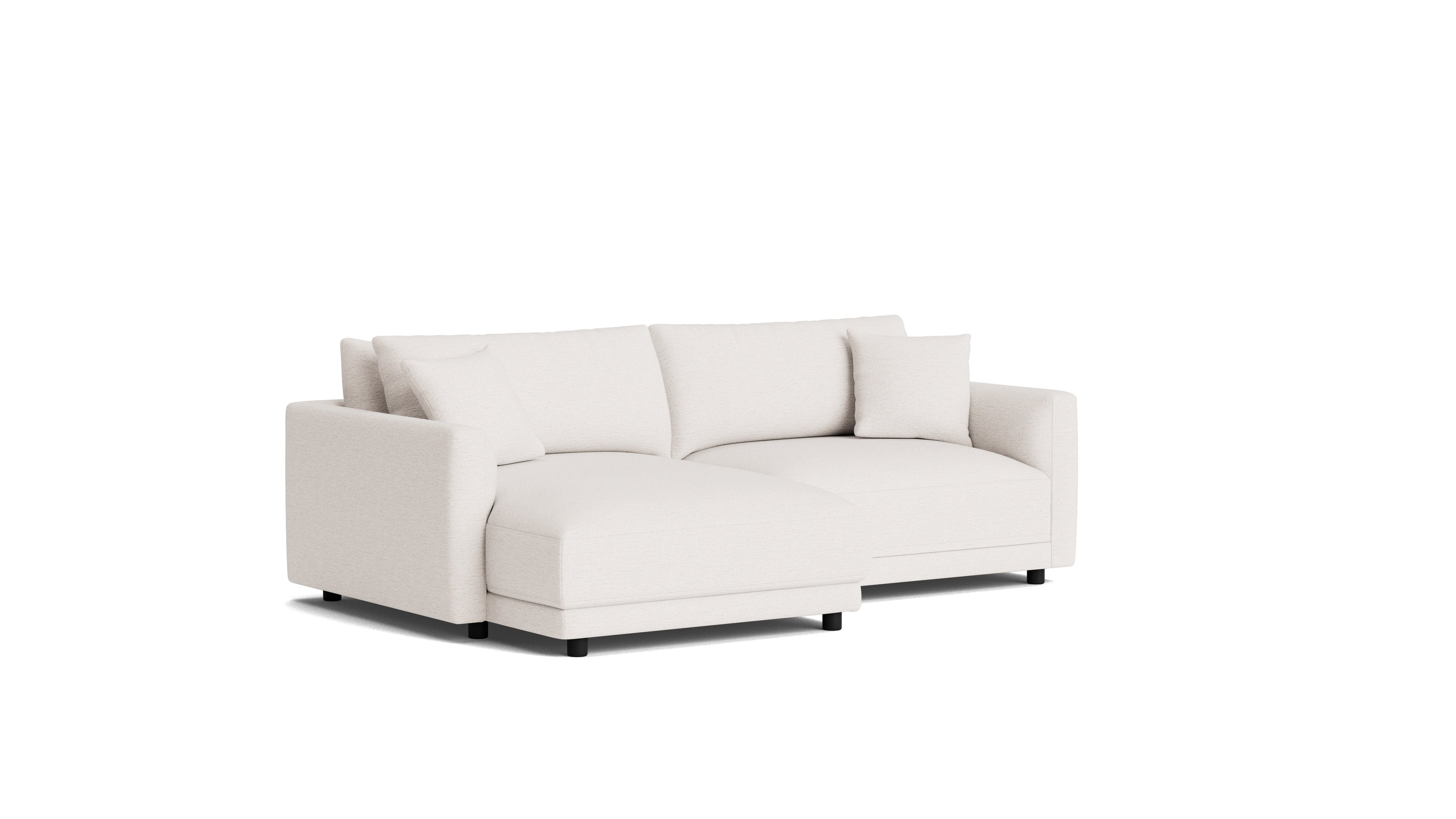 Soft Spot 2-Piece Modular Sectional Left, Nomad Snow