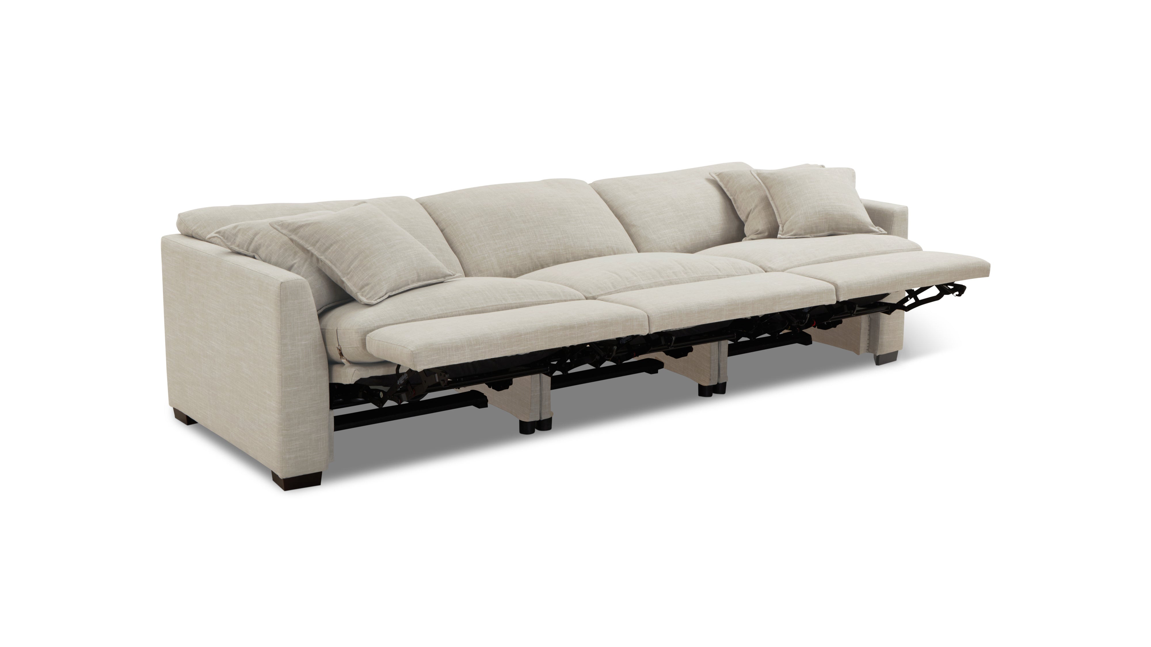 Lift Off Power Recliner 3 - Piece Modular Sofa, Light Pebble - Sundays Company CanadaSEC-YJ-072-029