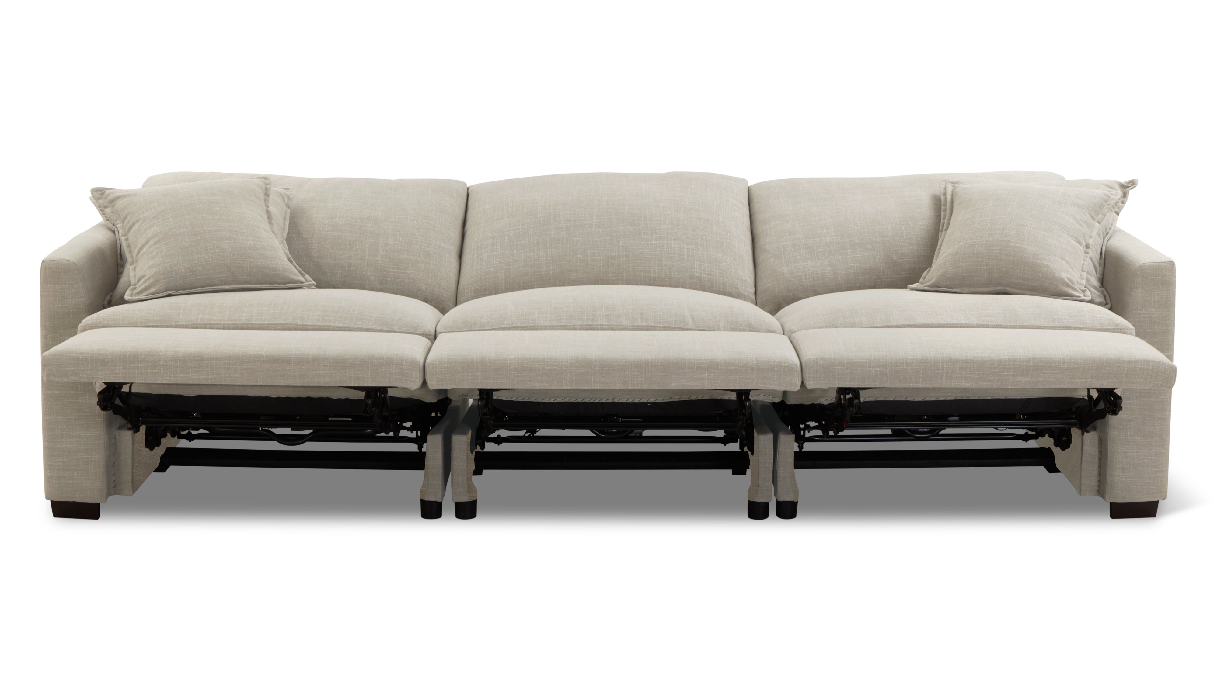 Lift Off Power Recliner 3 - Piece Modular Sofa, Light Pebble - Sundays Company CanadaSEC-YJ-072-029