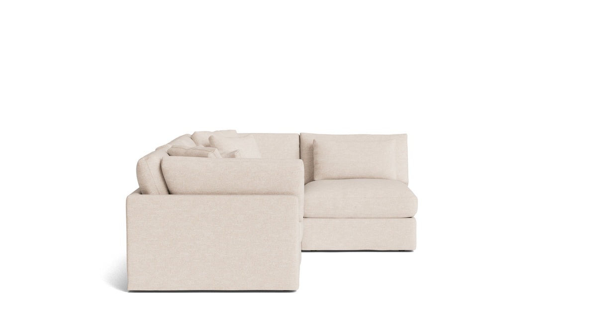 Get Together™ 4-Piece Modular Sectional Armless, Large, Sunbeam — alternate view