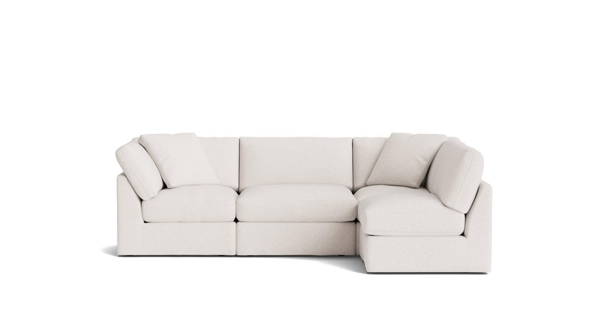 Get Together™ 4-Piece Modular Sectional Armless, Standard, Nomad Snow