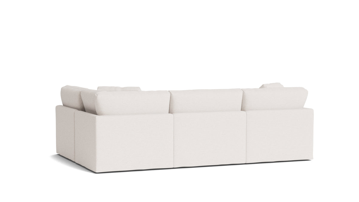Get Together™ 4-Piece Modular Sectional Armless, Standard, Nomad Snow