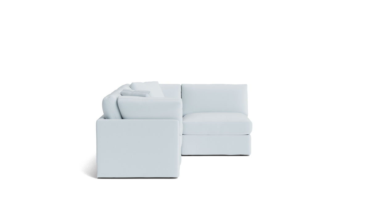 Get Together™ 4-Piece Modular Sectional Armless, Standard, Cove — alternate view