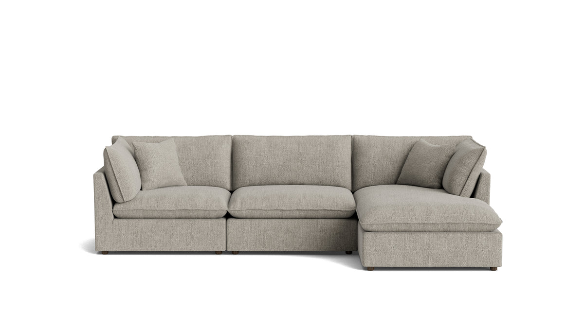 Chill Time 3-Piece Modular Sectional Right, Oatmeal_image