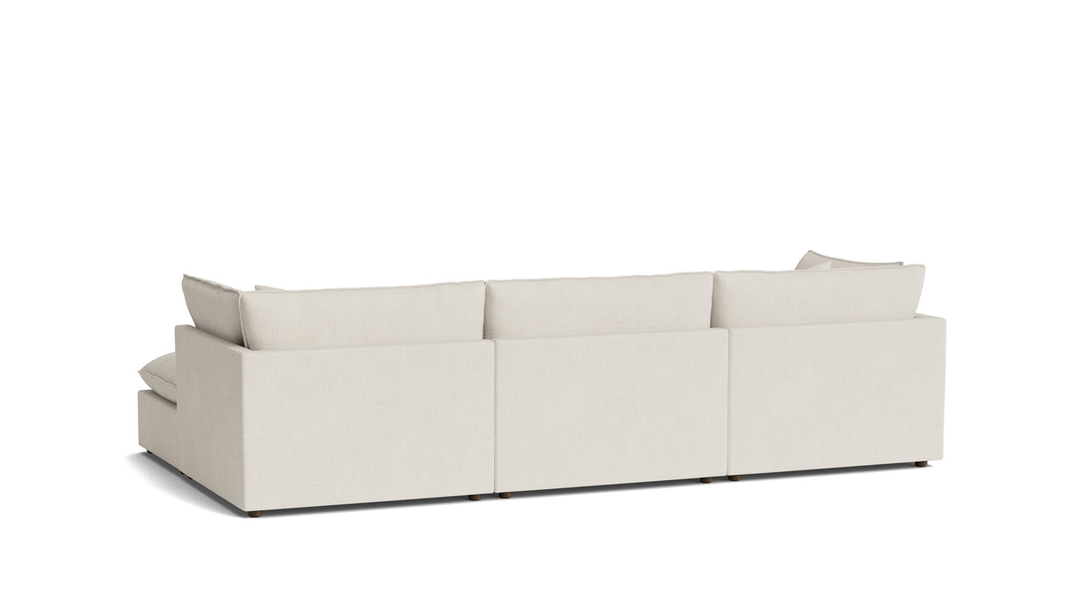 Chill Time 3-Piece Modular Sectional Right, Birch