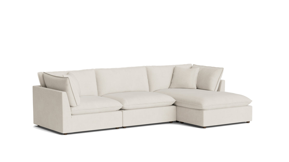 Chill Time 3-Piece Modular Sectional Right, Birch