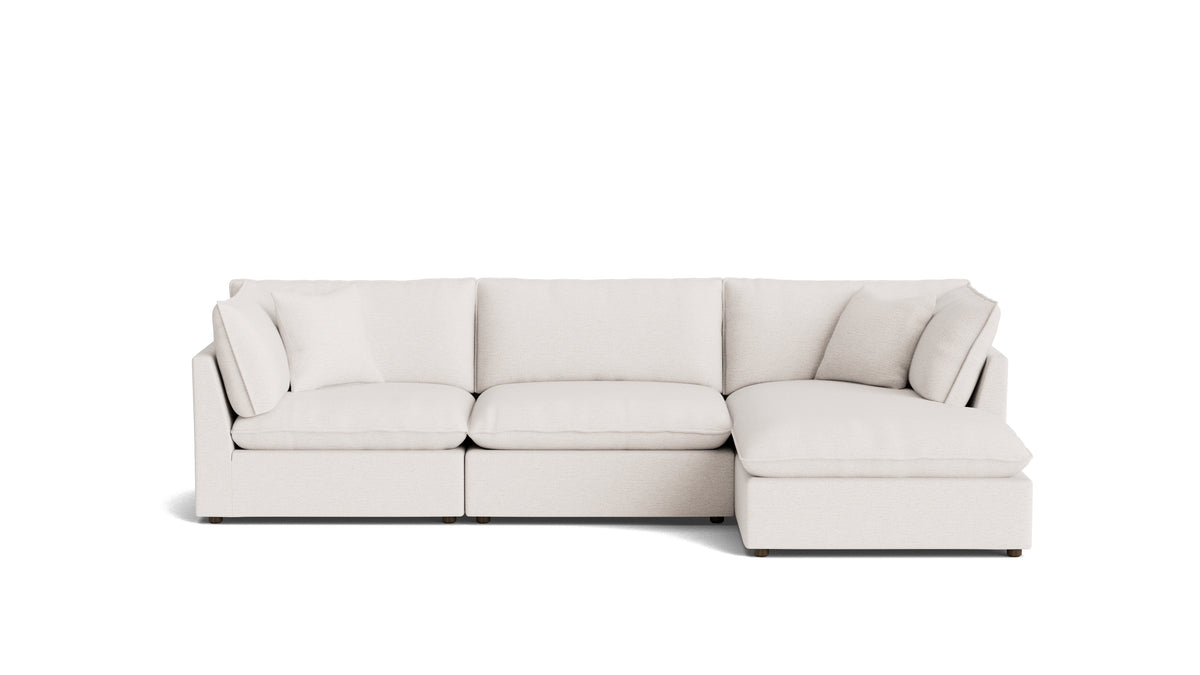 Chill Time 3-Piece Modular Sectional Right, Nomad Snow_image