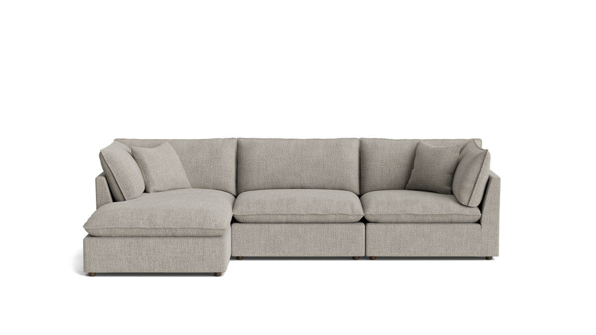 Chill Time 3-Piece Modular Sectional Left, Oatmeal