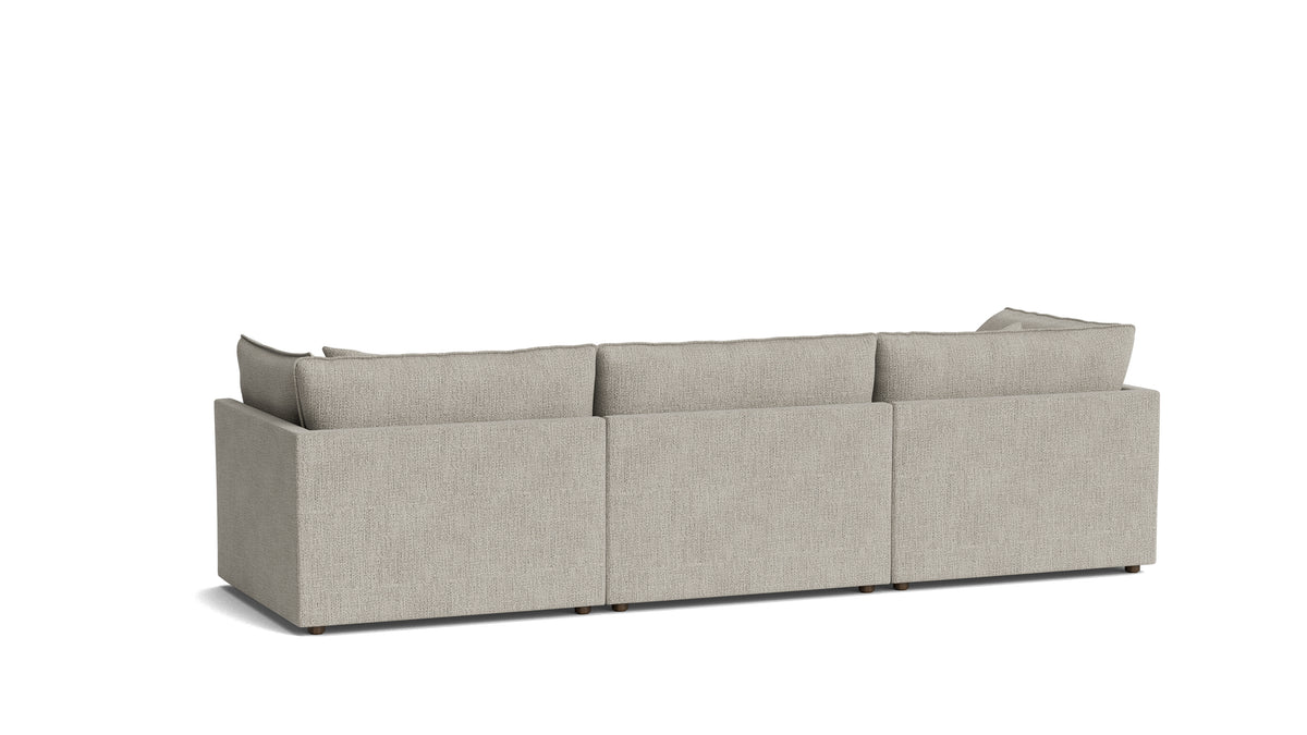 Chill Time 3-Piece Modular Sectional Left, Oatmeal