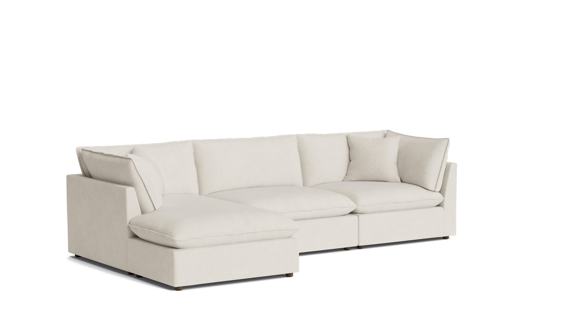 Chill Time 3-Piece Modular Sectional Left, Birch
