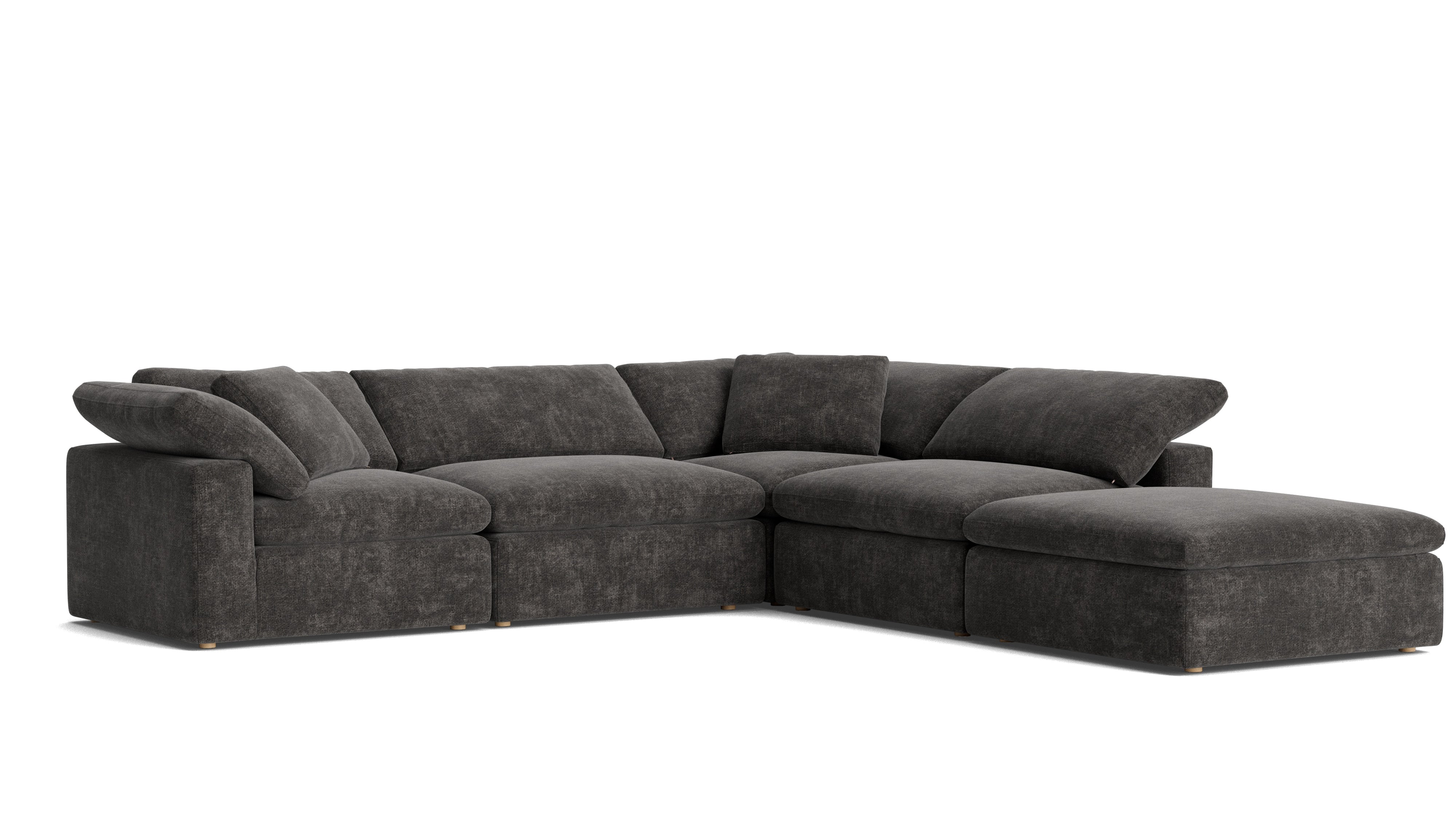 Movie Night™ 5 - Piece Modular Sectional, Large, Truffle - Sundays Company CanadaSEC-YJ-901-003