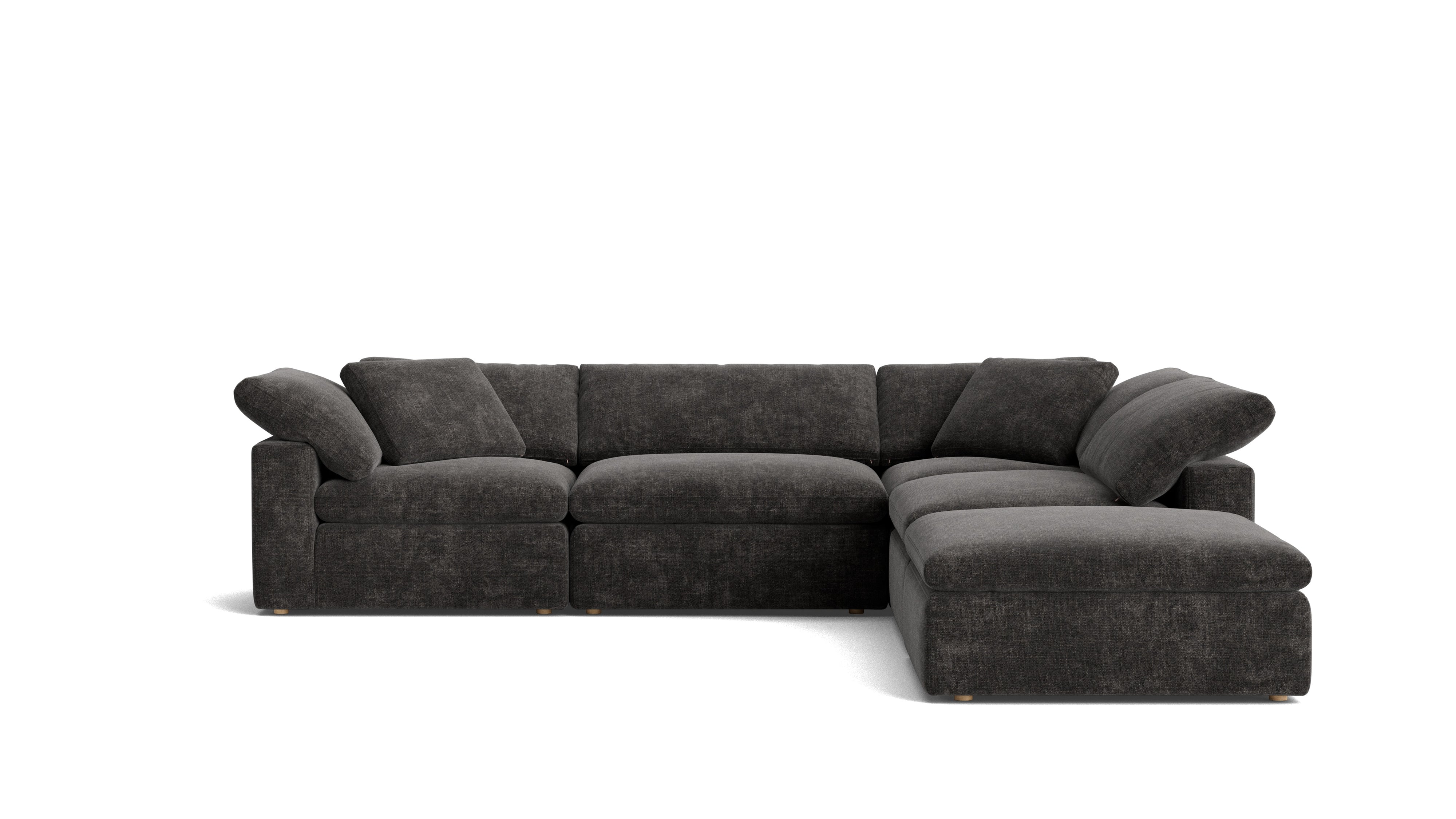 Movie Night™ 5 - Piece Modular Sectional, Large, Truffle - Sundays Company CanadaSEC-YJ-901-003