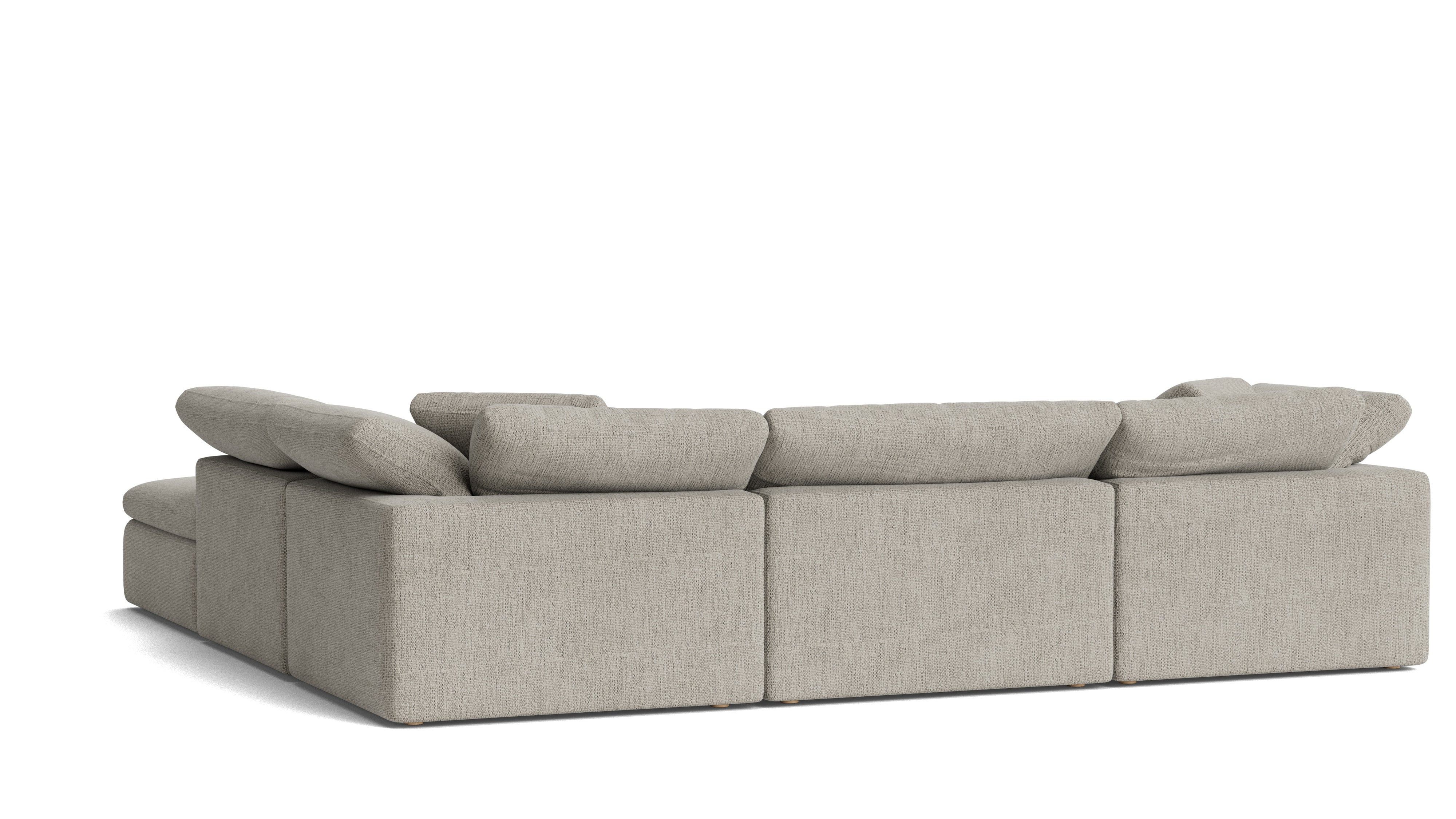 Movie Night™ 5 - Piece Modular Sectional, Large, Oatmeal - Sundays Company CanadaSEC-YJ-901-007