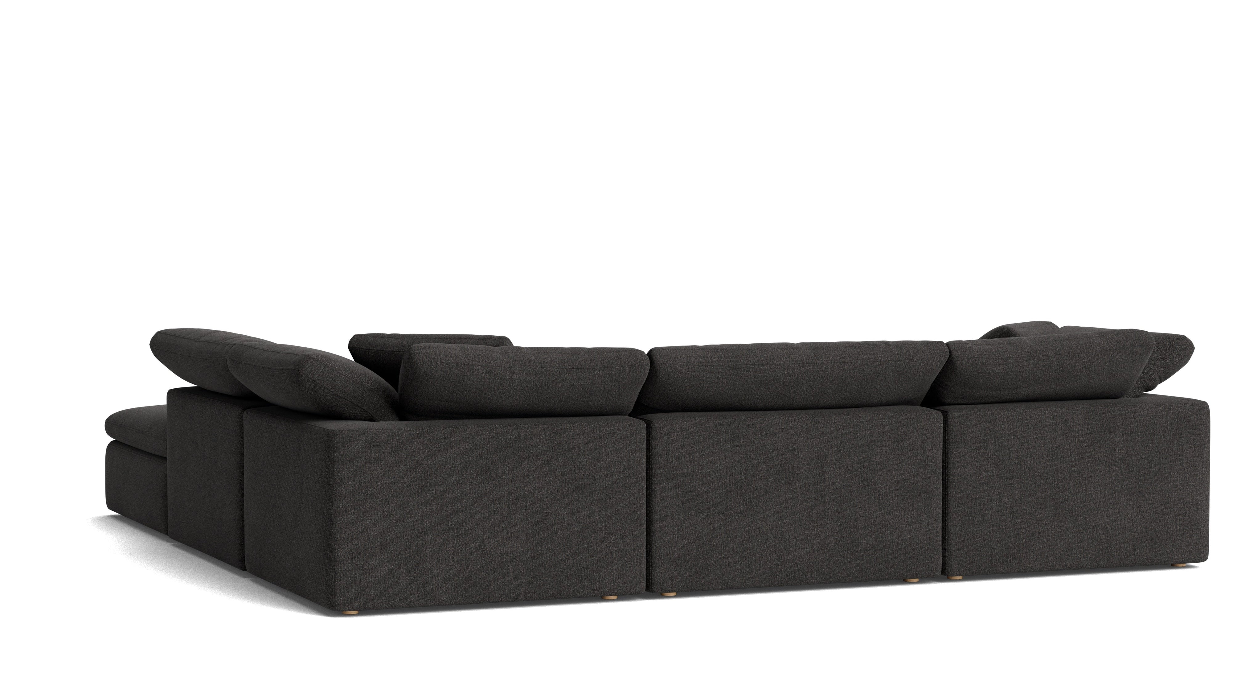 Movie Night™ 5-Piece Modular Sectional, Large, Dark Shadow