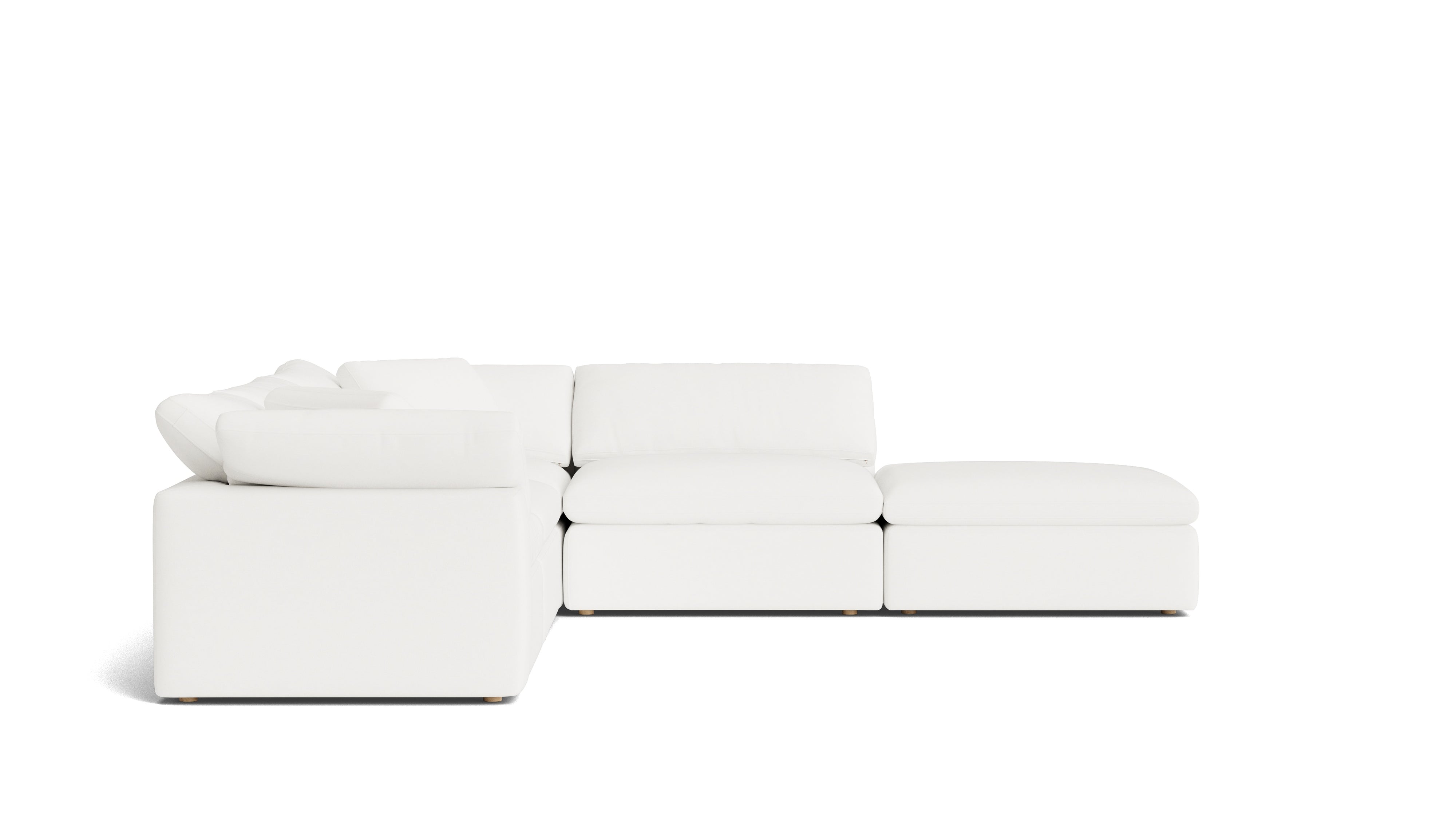 Movie Night™ 5 - Piece Modular Sectional, Large, Brie - Sundays Company CanadaSEC-YJ-901-037