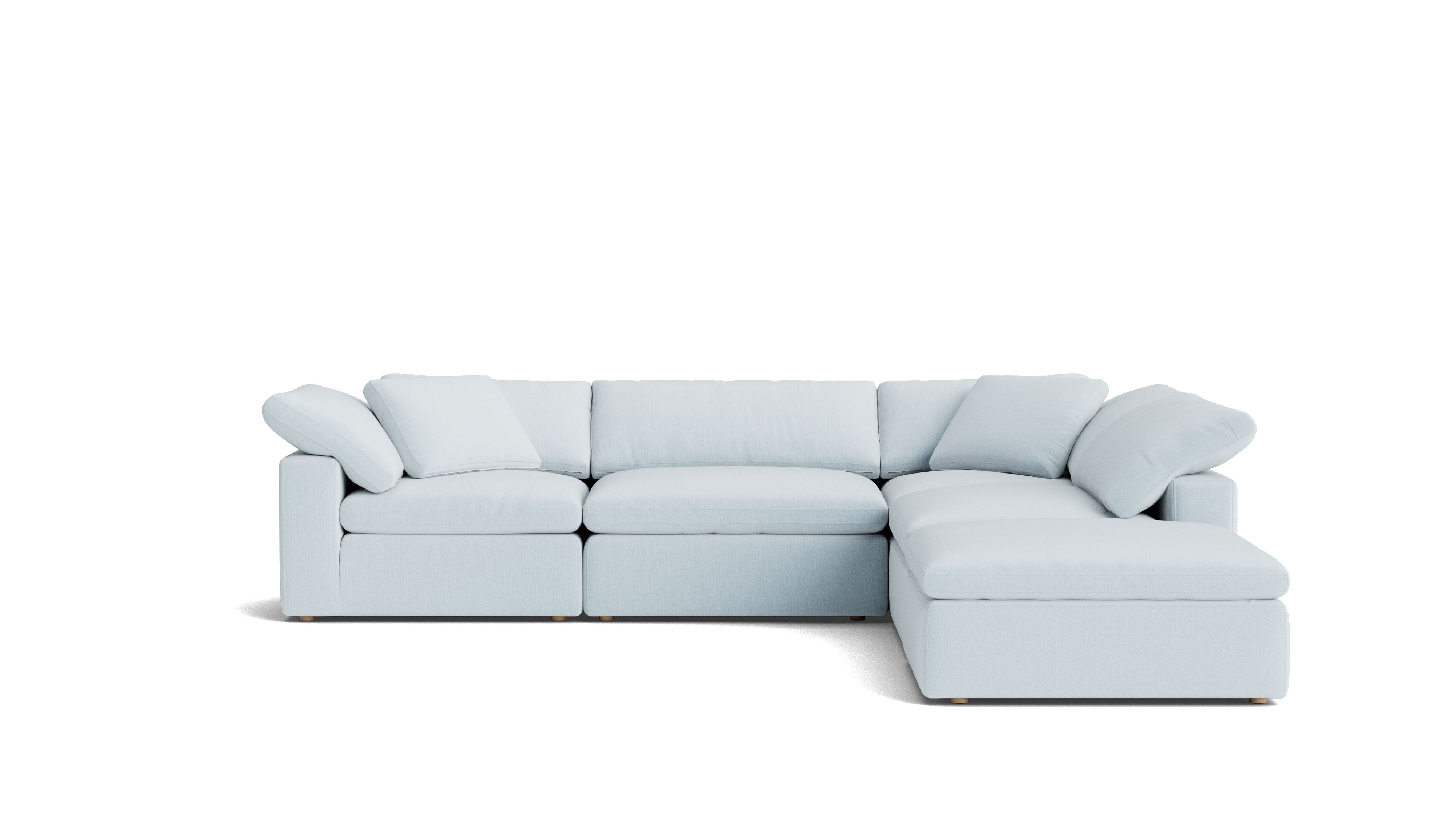 Movie Night™ 5-Piece Modular Sectional, Large, Cove