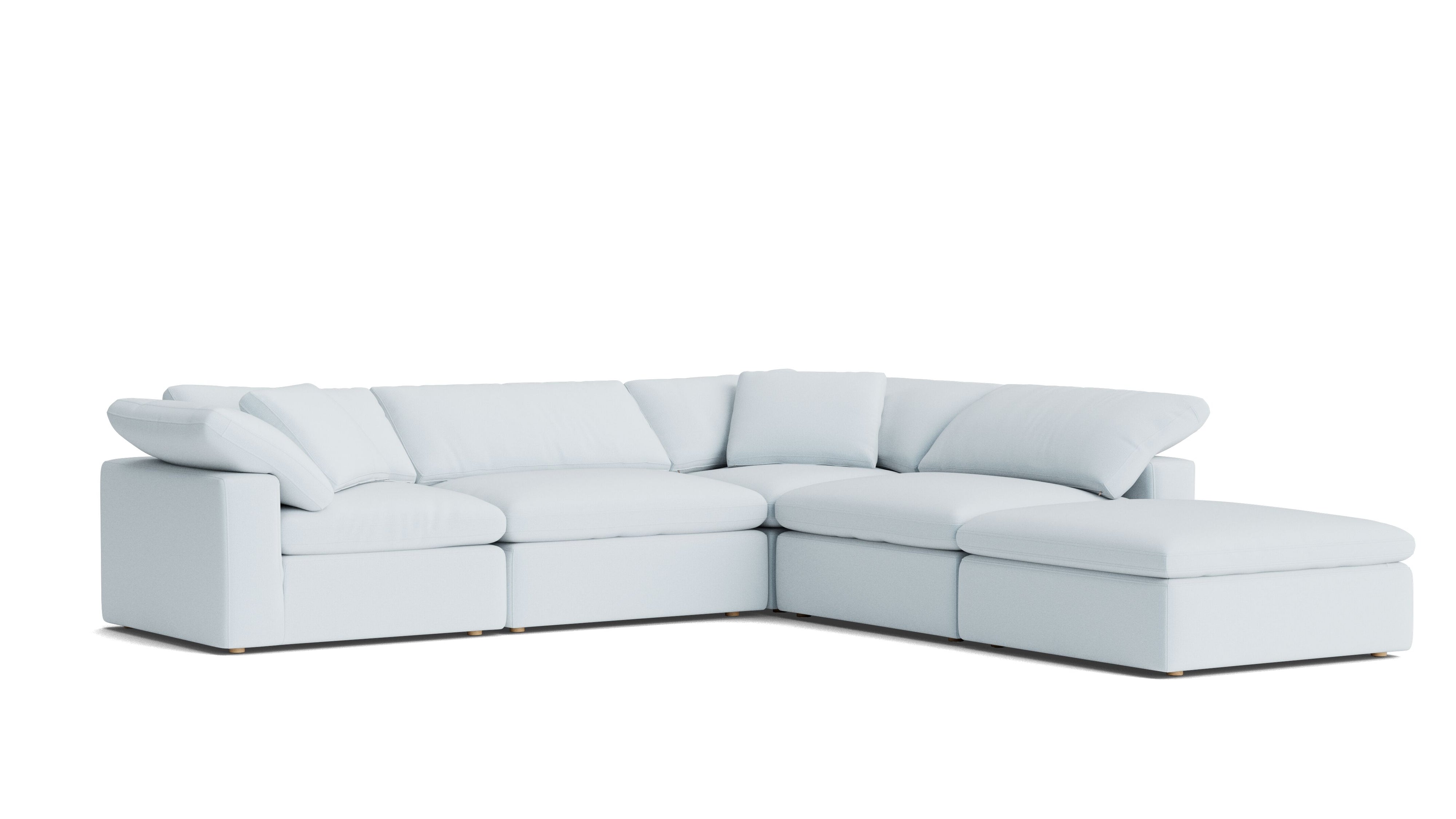 Movie Night™ 5-Piece Modular Sectional, Large, Cove
