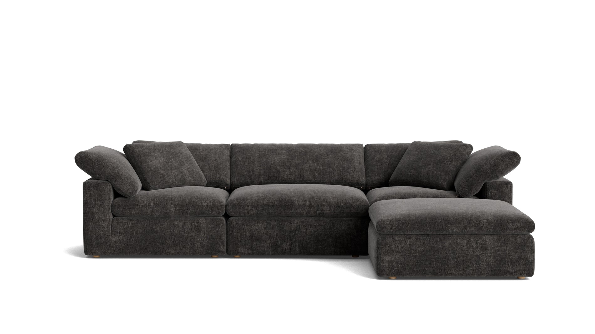Movie Night™ 4-Piece Modular Sectional, Large, Truffle_image