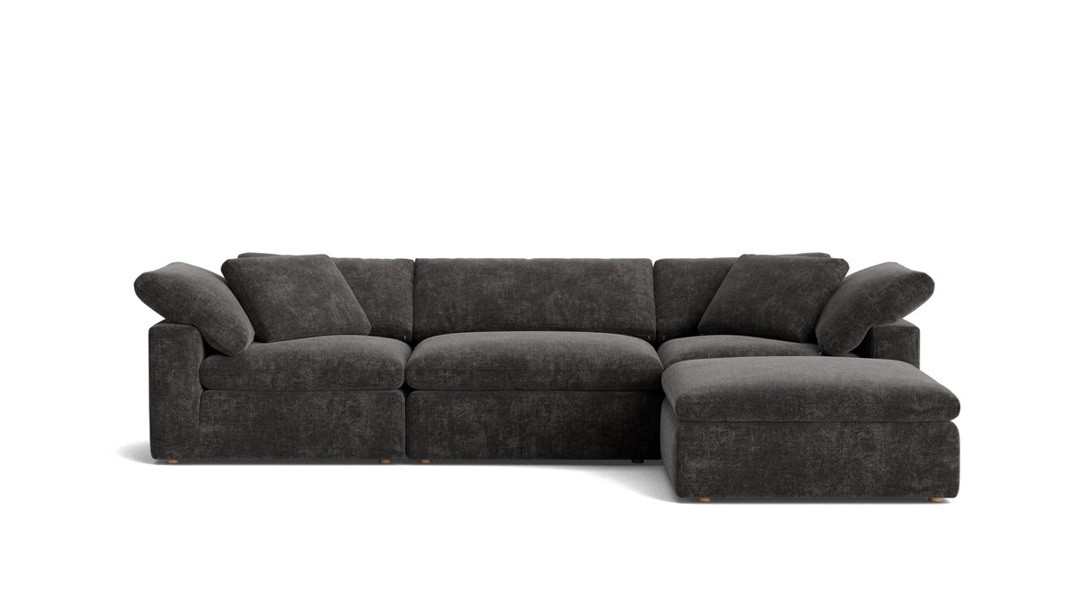 Movie Night™ 4-Piece Modular Sectional, Large, Truffle