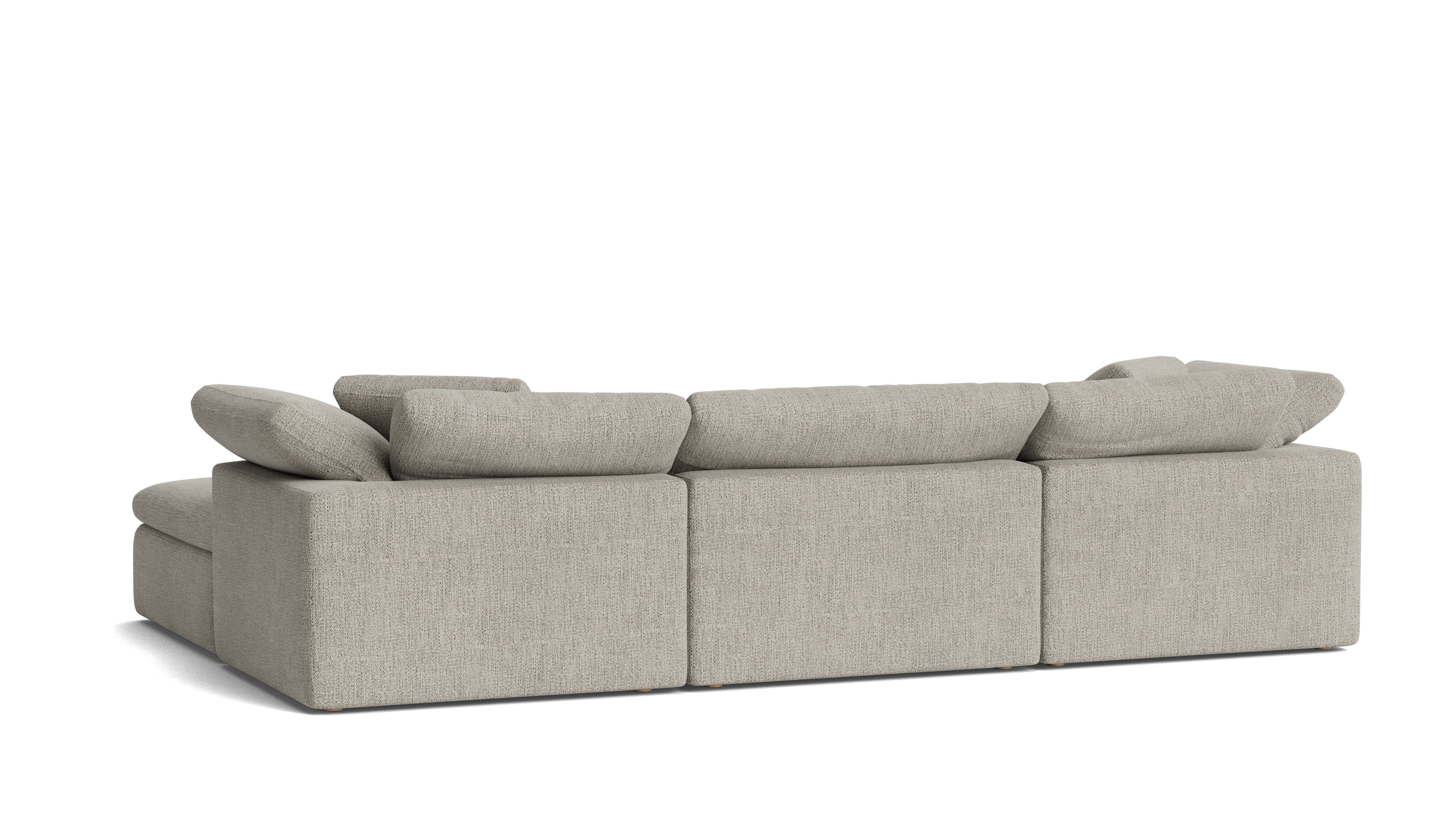Movie Night™ 4 - Piece Modular Sectional, Large, Oatmeal - Sundays Company CanadaSEC-YJ-902-007