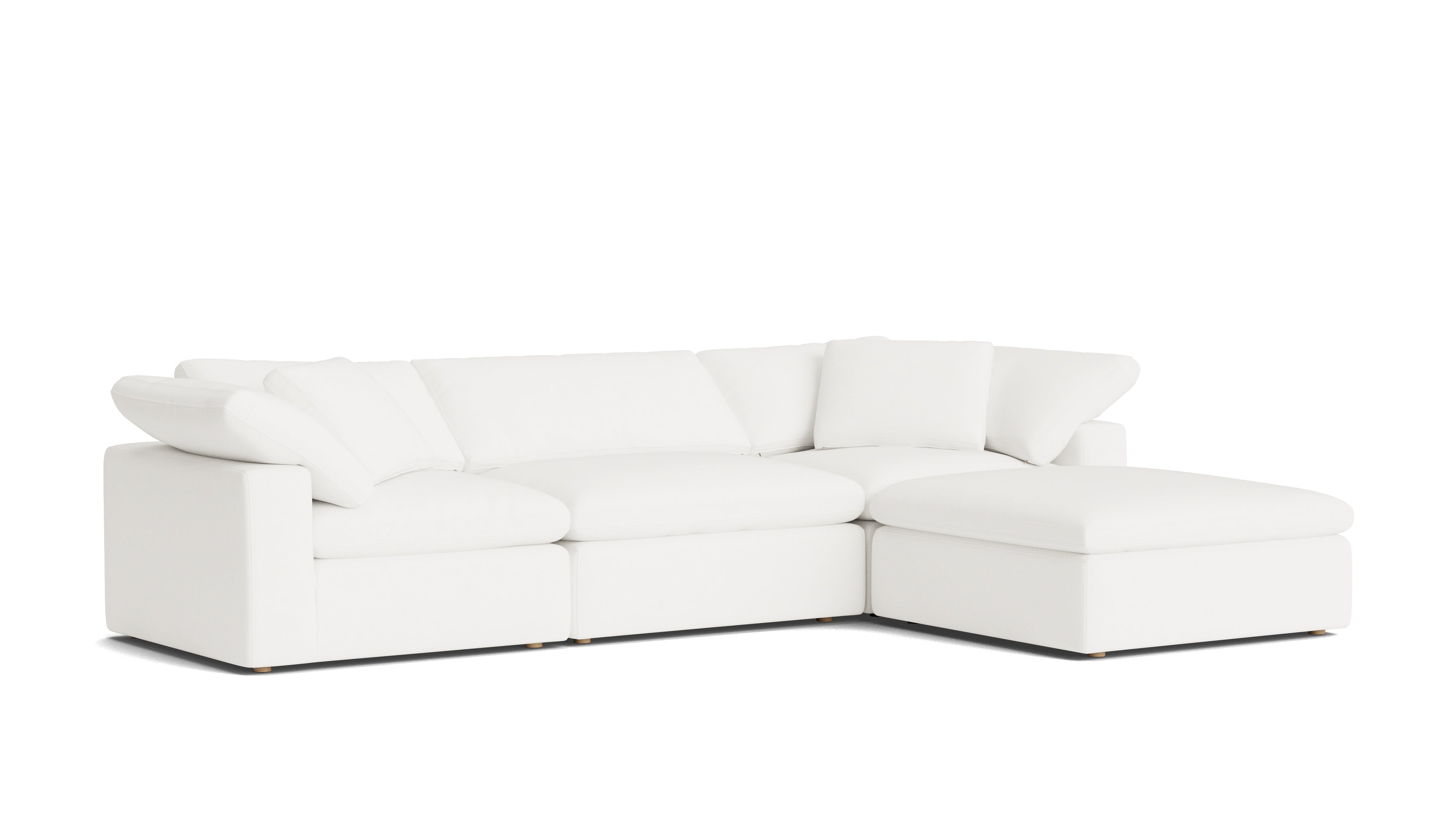 Movie Night™ 4 - Piece Modular Sectional, Large, Brie - Sundays Company CanadaSEC-YJ-902-037