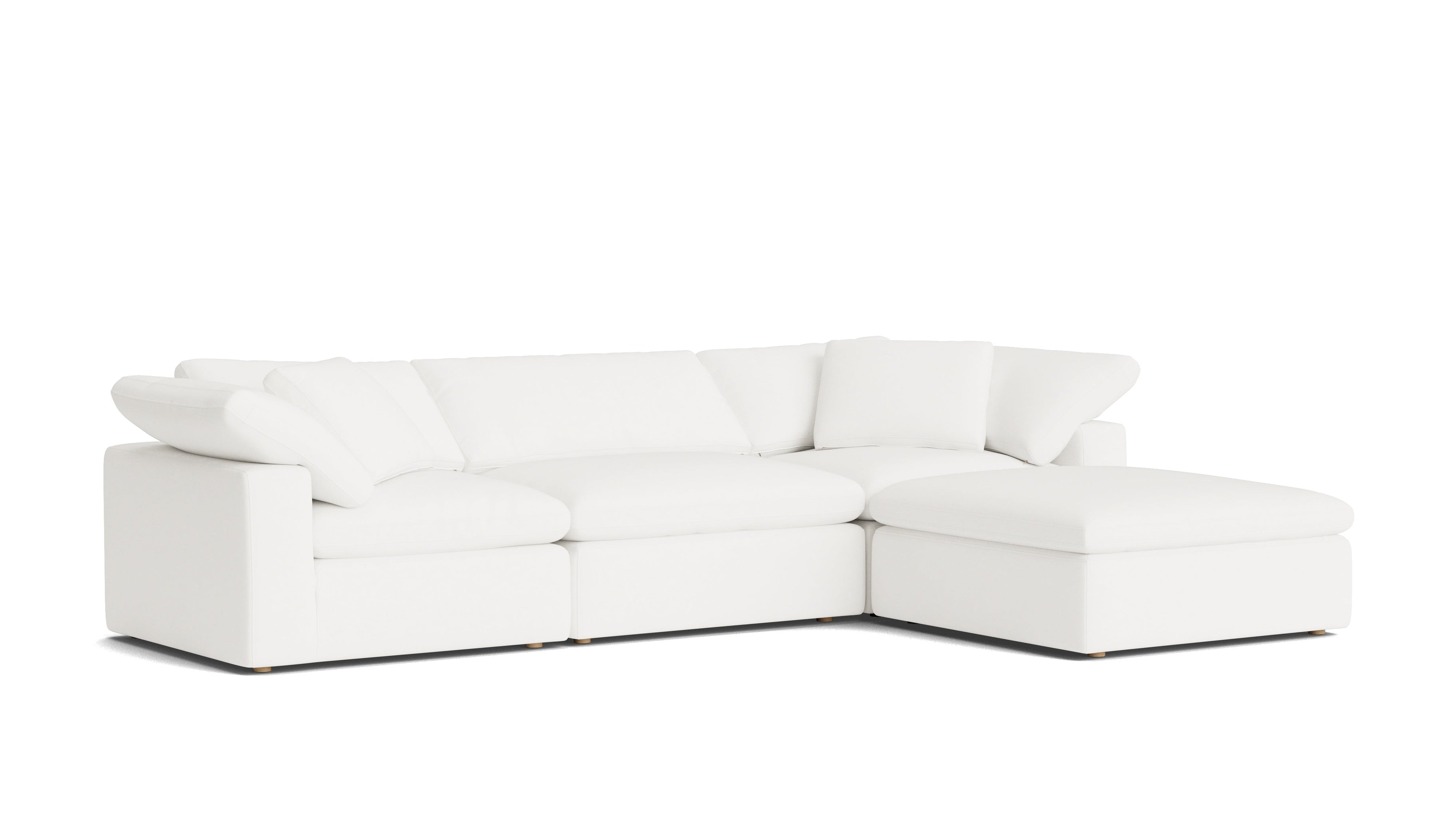 Movie Night™ 4-Piece Modular Sectional, Large, Brie