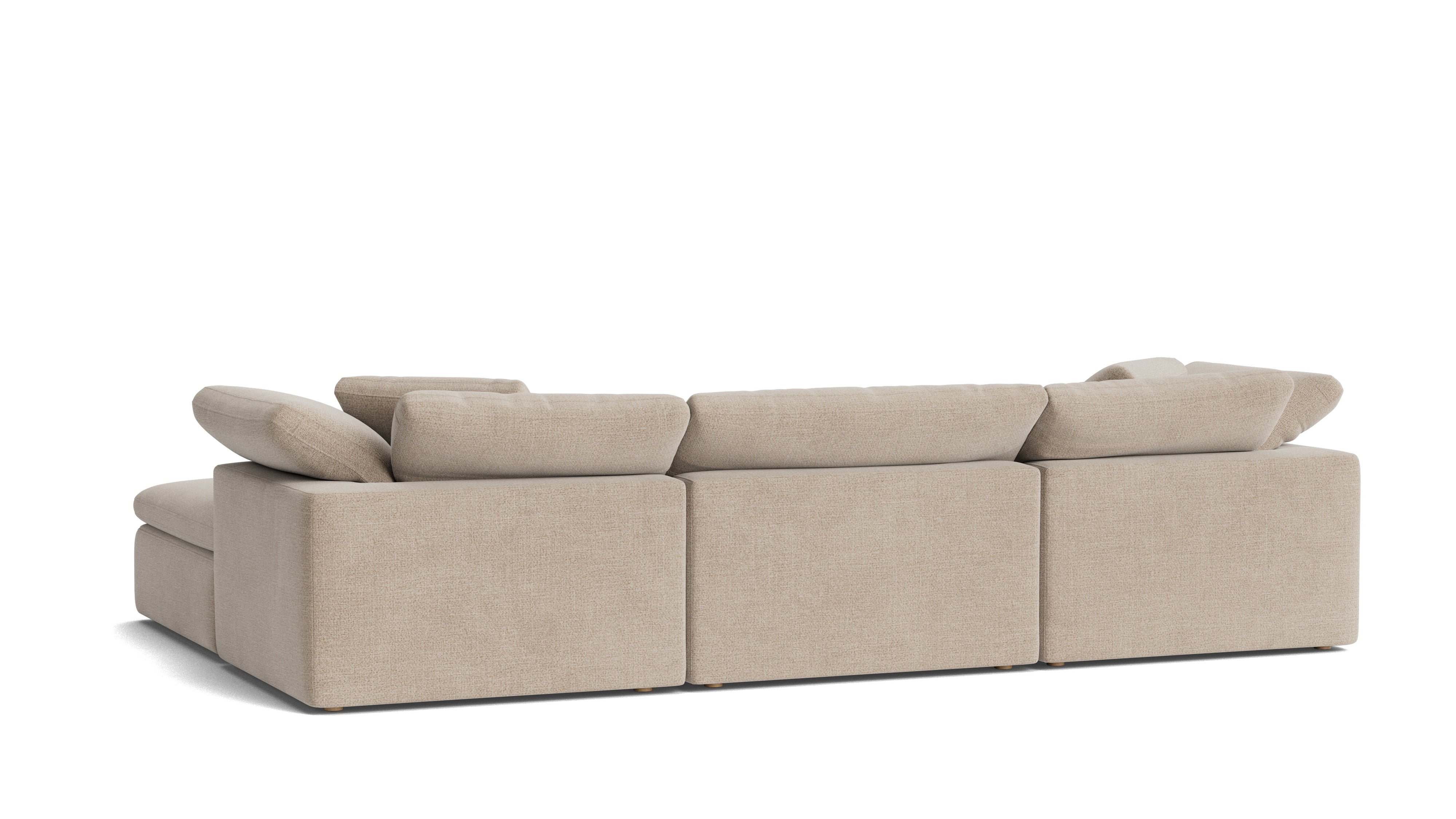 Movie Night™ 4 - Piece Modular Sectional, Large, Champagne - Sundays Company CanadaSEC-YJ-902-041