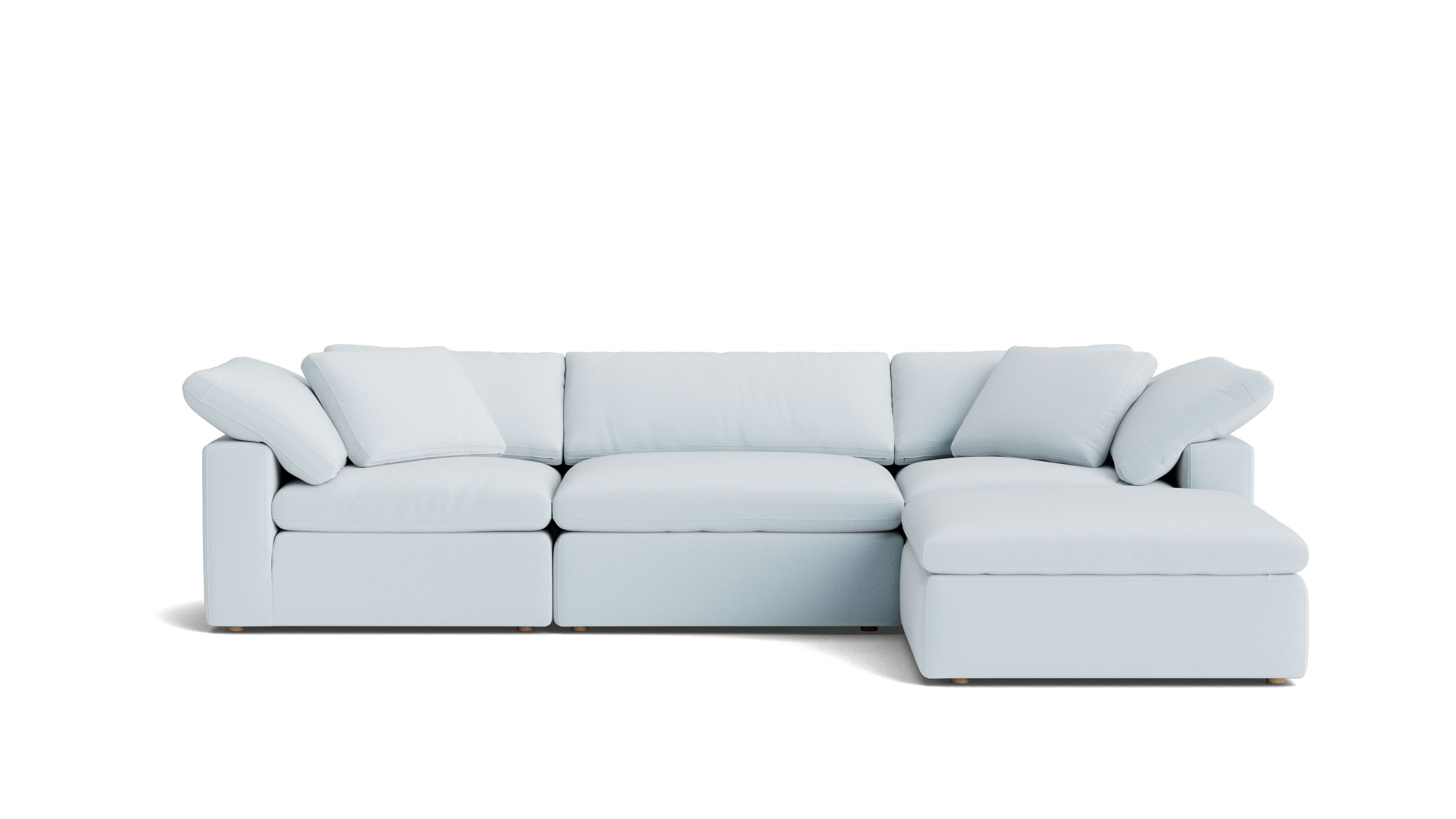 Movie Night™ 4-Piece Modular Sectional, Large, Cove