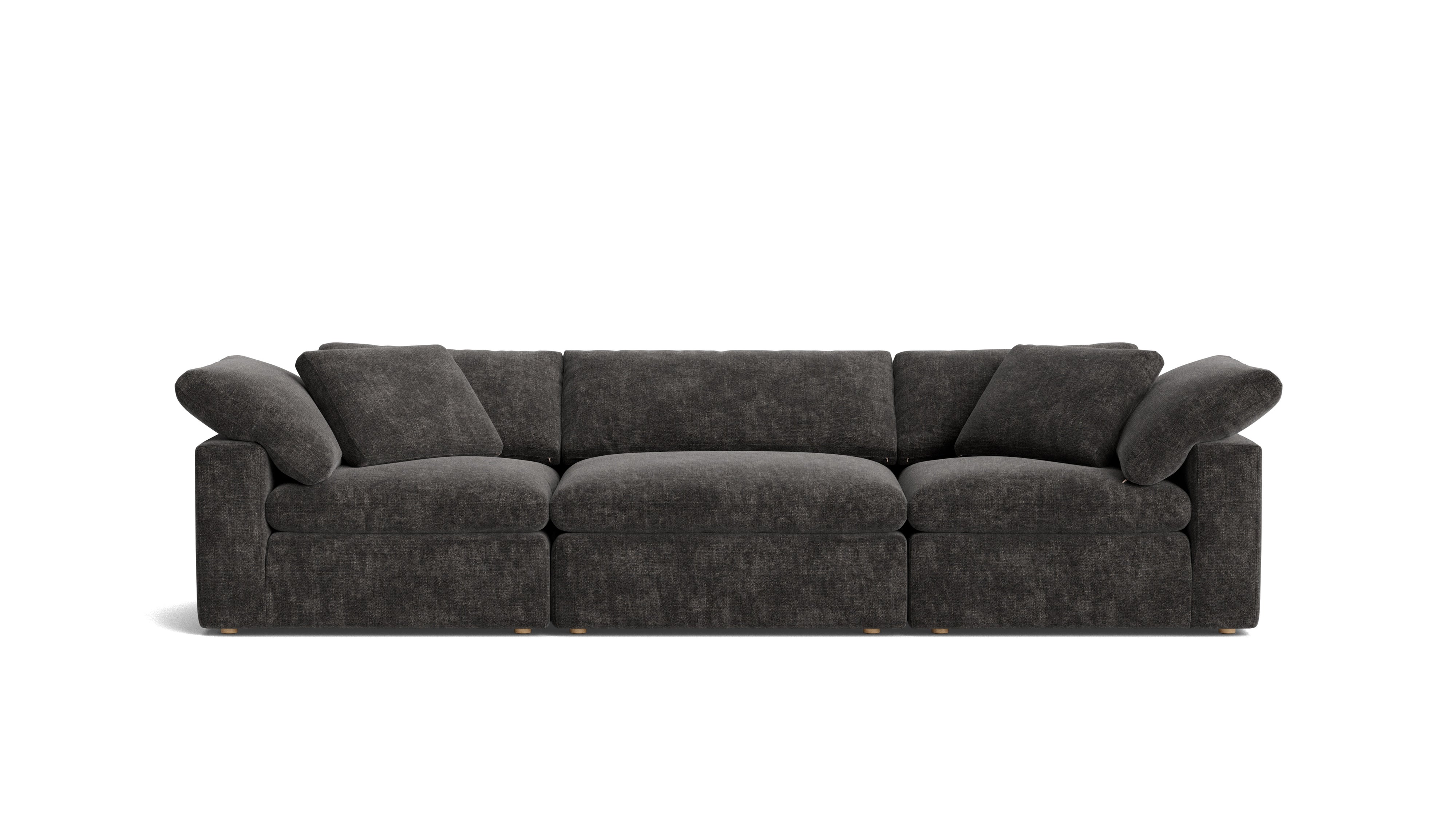 Movie Night™ 3 - Piece Modular Sofa, Large, Truffle - Sundays Company CanadaSEC-YJ-903-003