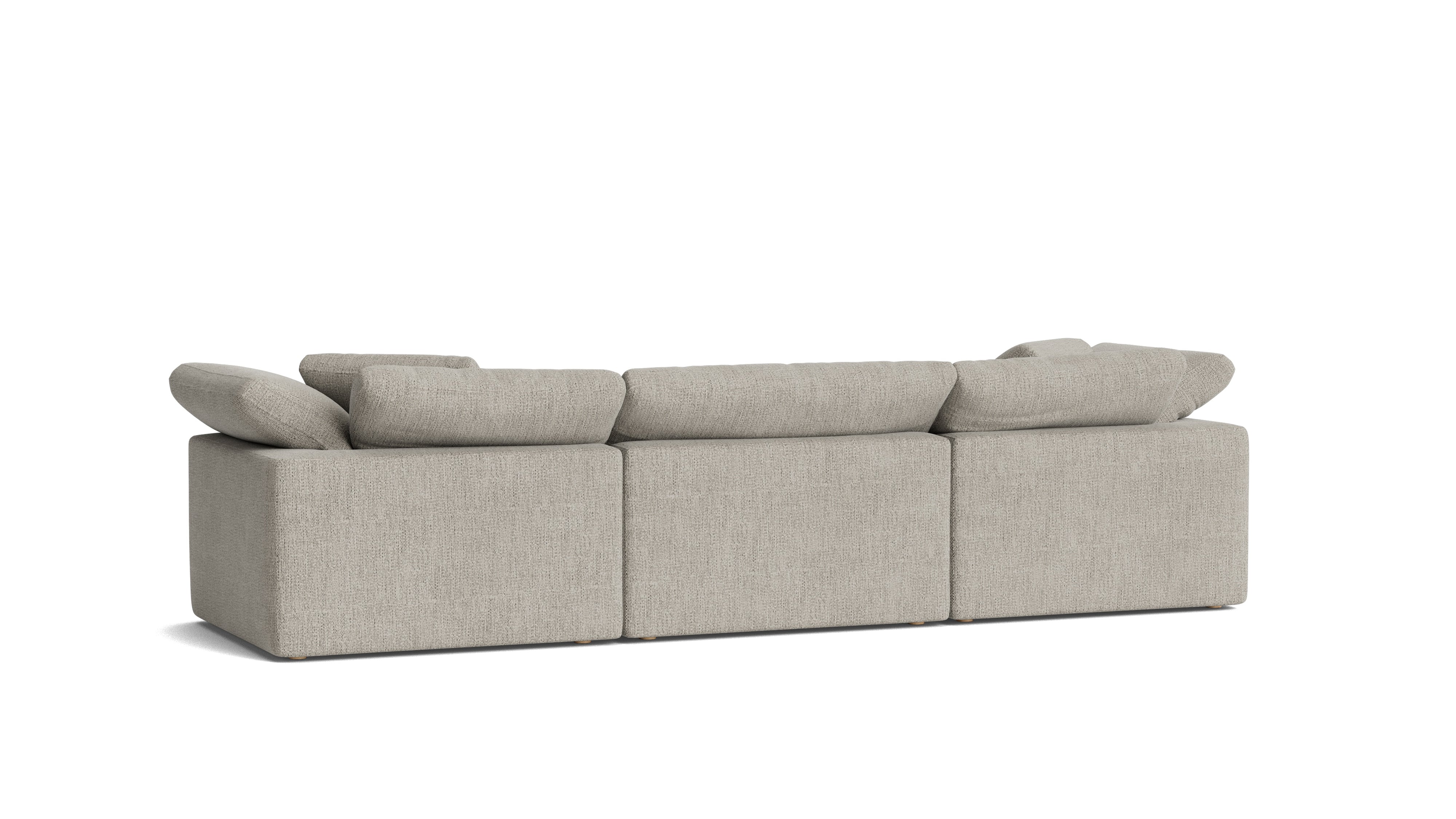 Movie Night™ 3 - Piece Modular Sofa, Large, Oatmeal - Sundays Company CanadaSEC-YJ-903-007