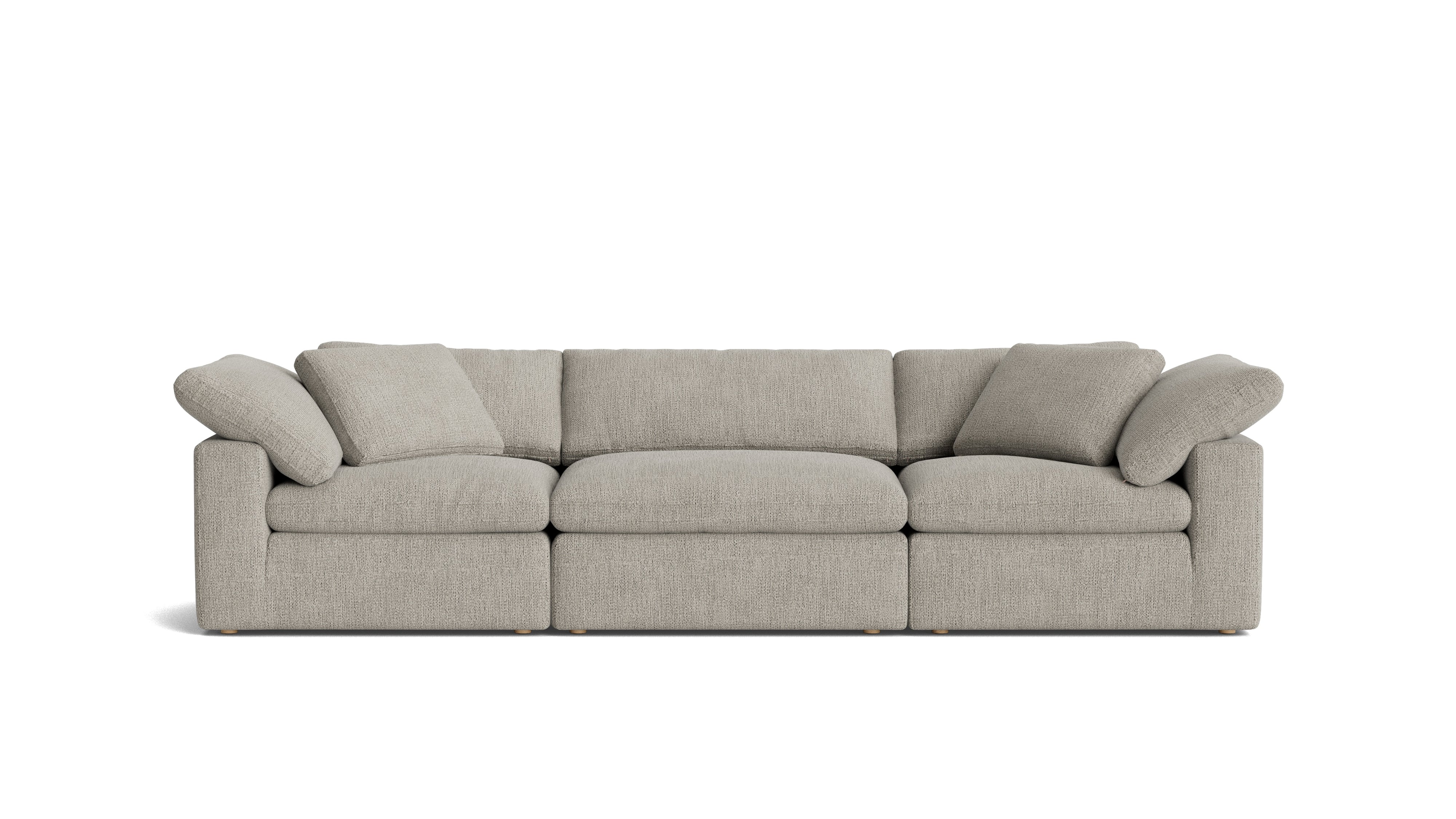 Movie Night™ 3 - Piece Modular Sofa, Large, Oatmeal - Sundays Company CanadaSEC-YJ-903-007