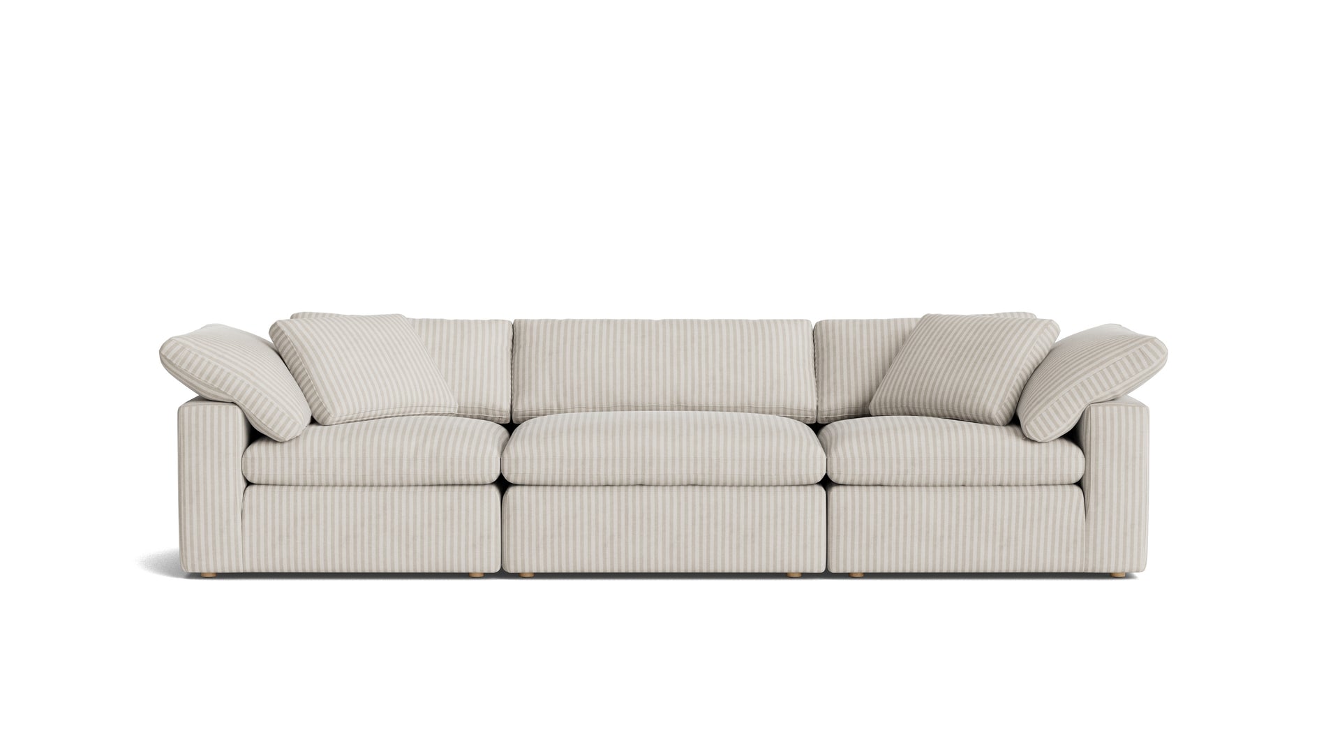 Movie Night™ 3-Piece Modular Sofa, Large, Newport Stripe_image
