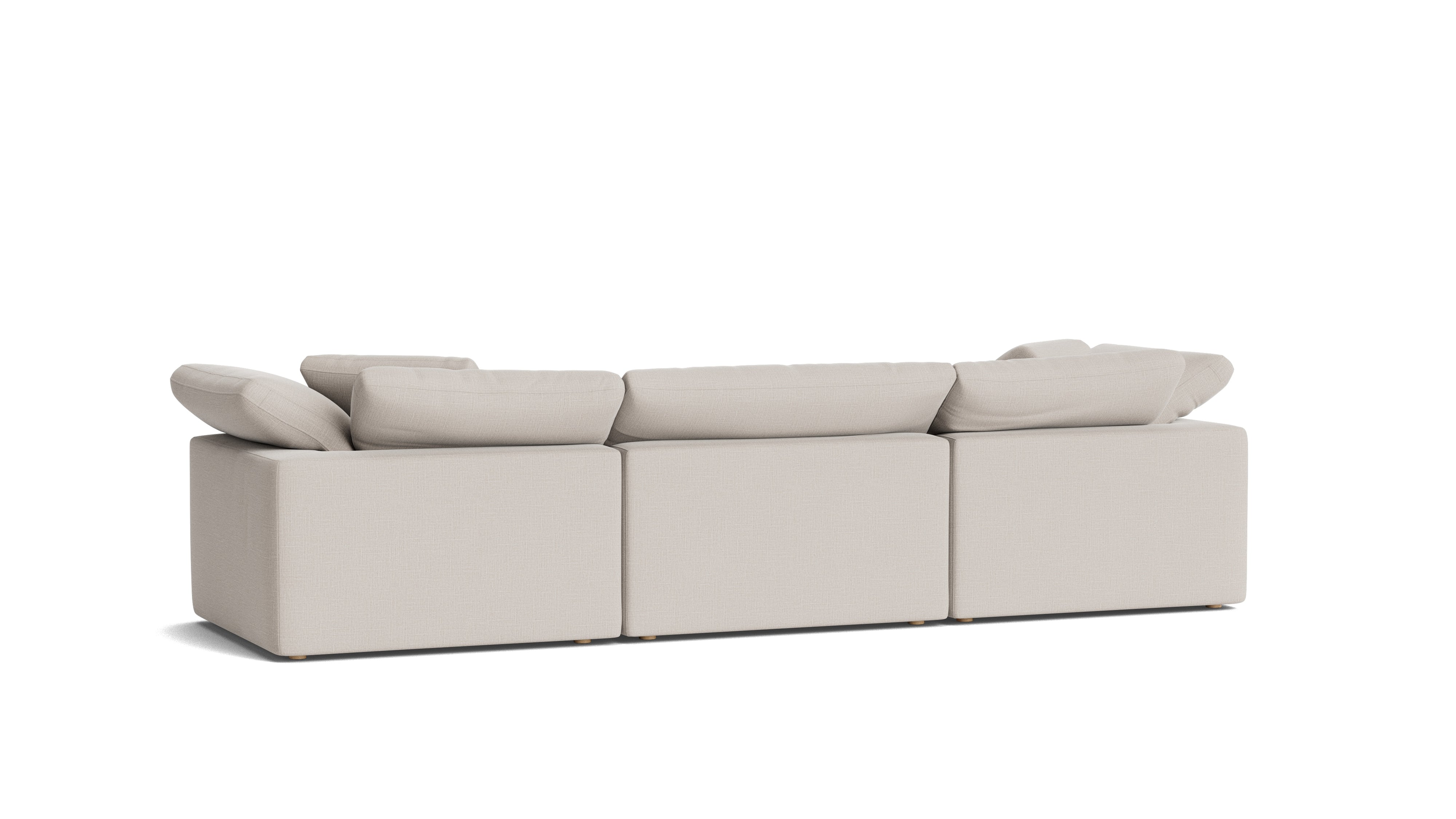 Movie Night™ 3 - Piece Modular Sofa, Large, Clay - Sundays Company CanadaSEC-YJ-903-015
