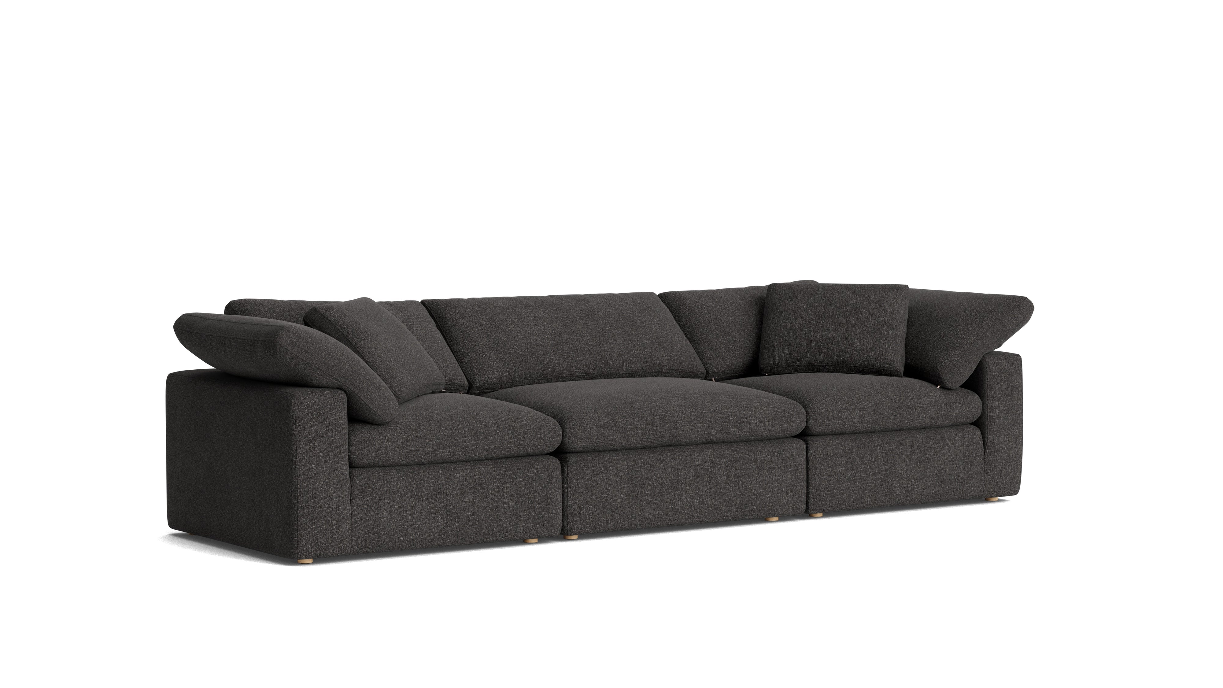 Movie Night™ 3 - Piece Modular Sofa, Large, Dark Shadow - Sundays Company CanadaSEC-YJ-903-025