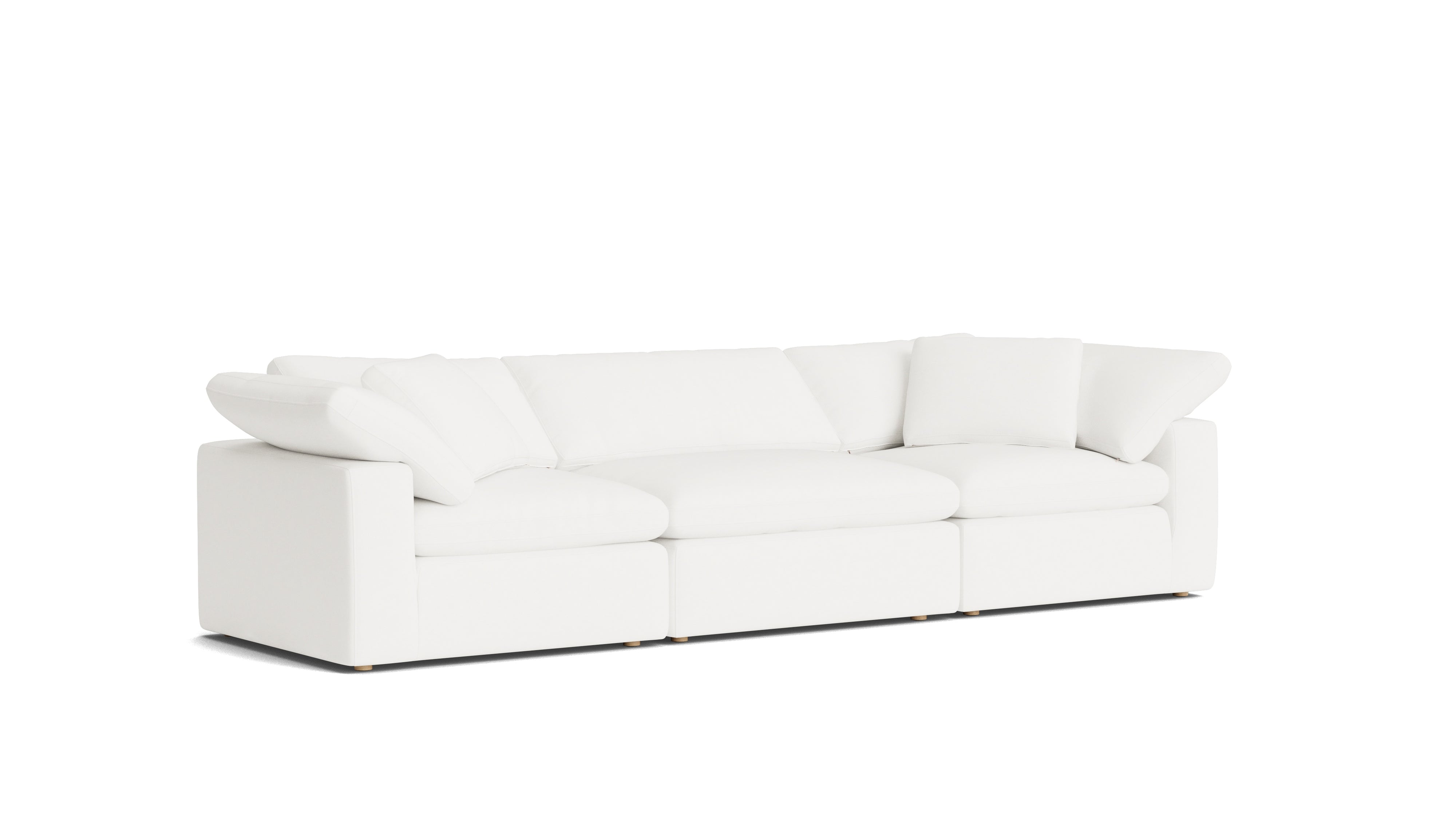 Movie Night™ 3 - Piece Modular Sofa, Large, Brie - Sundays Company CanadaSEC-YJ-903-037
