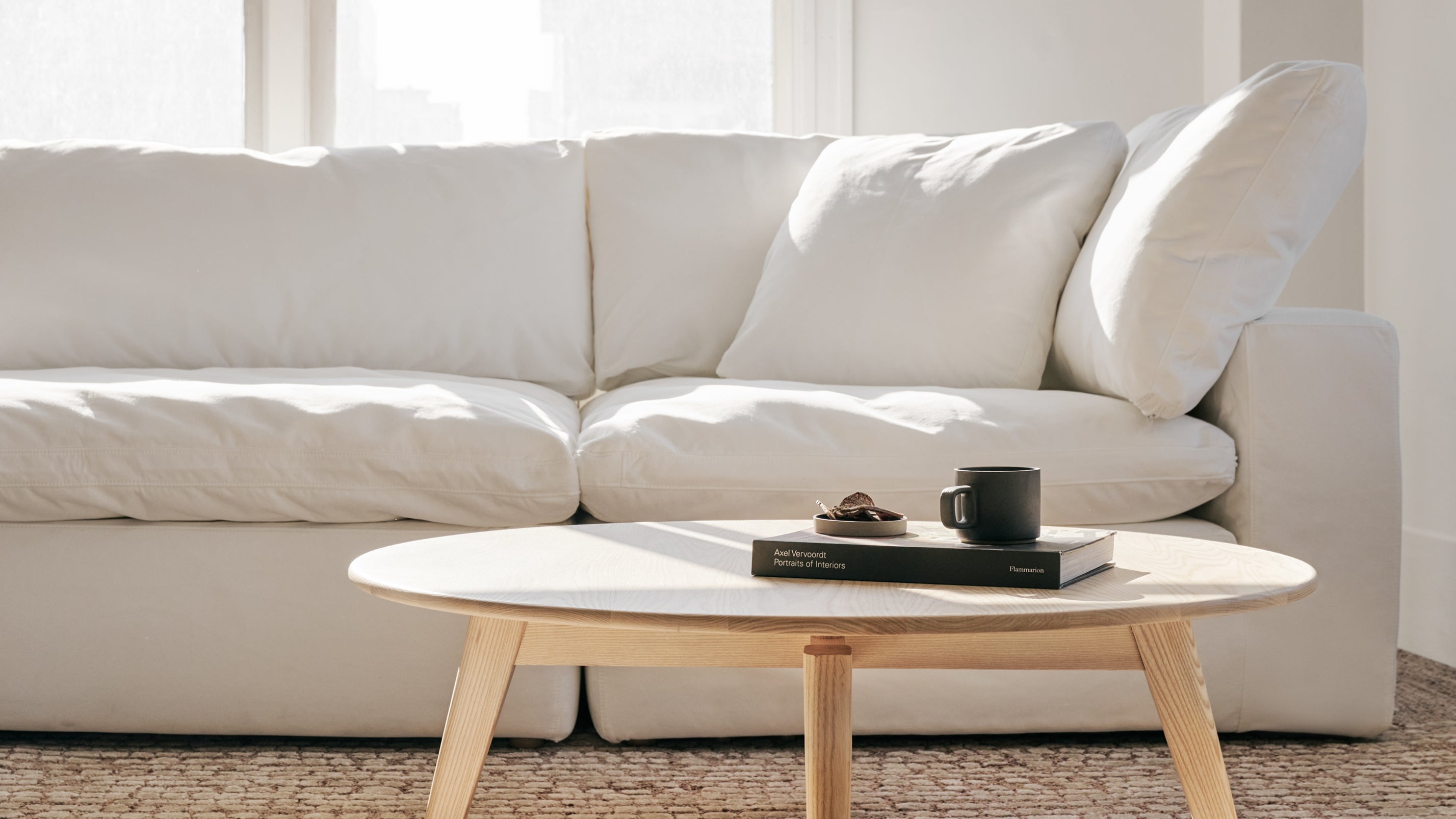 Movie Night™ 3-Piece Modular Sofa, Large, Brie