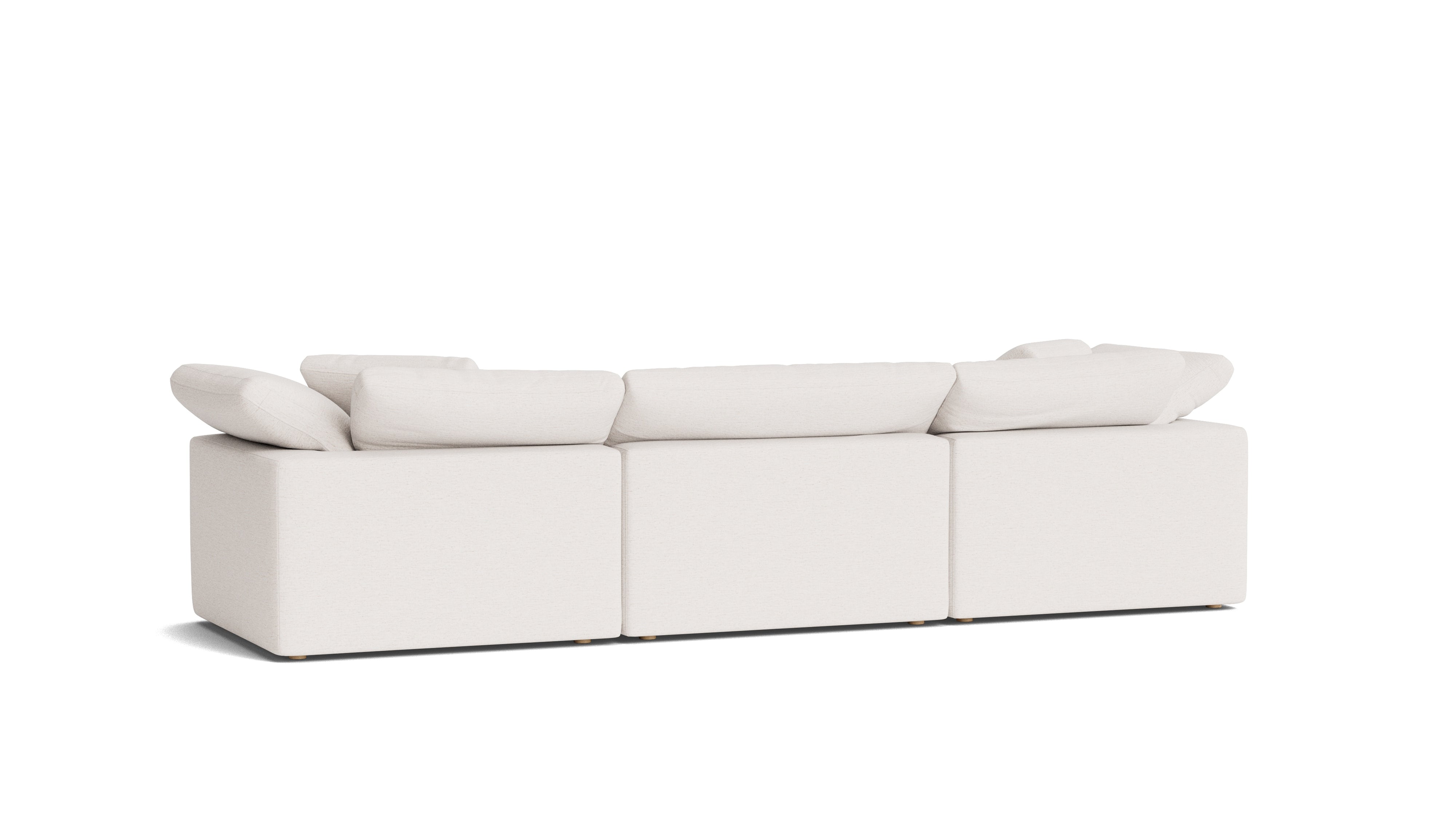 Movie Night™ 3-Piece Modular Sofa, Large, Nomad Snow