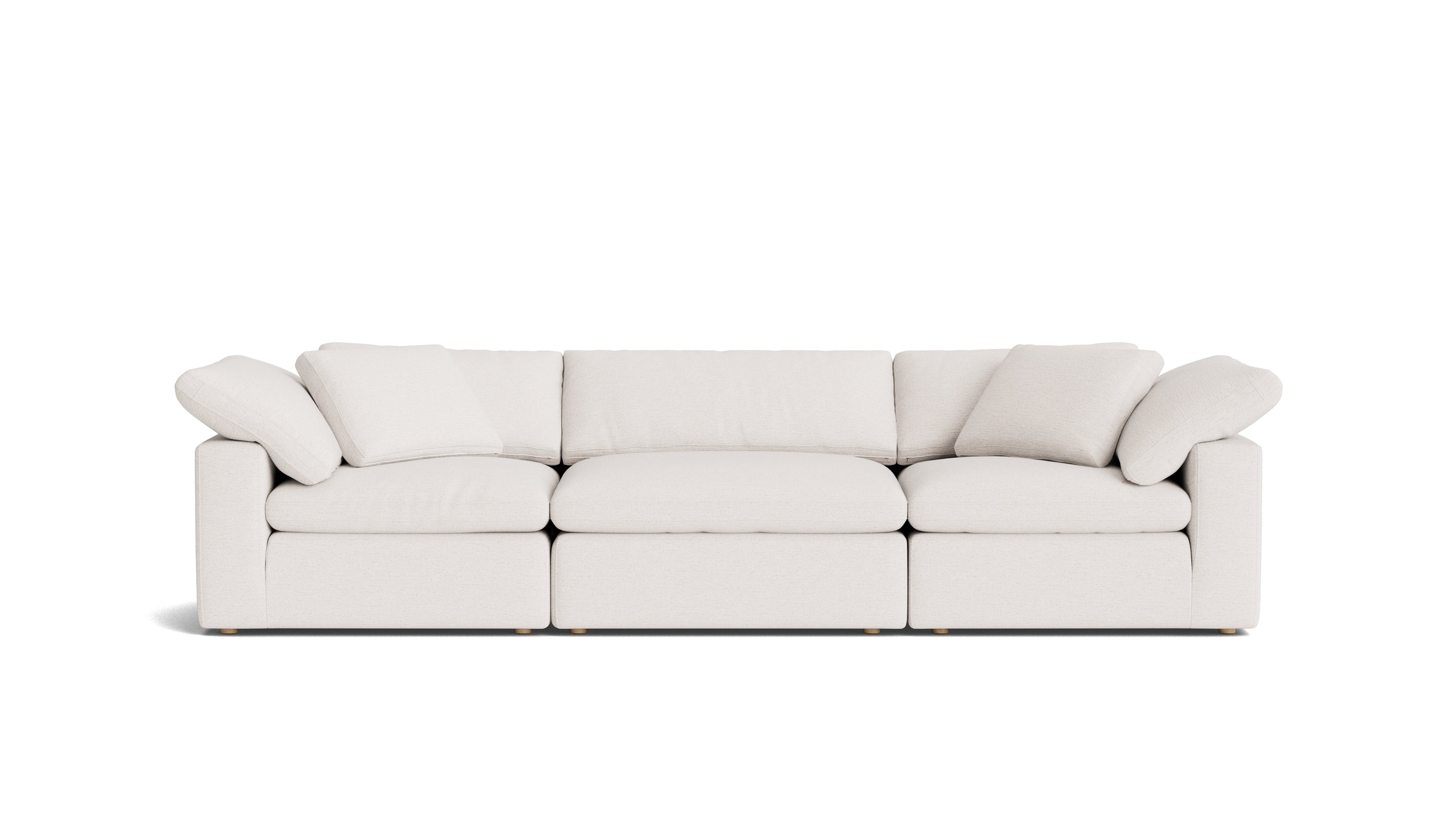 Movie Night™ 3-Piece Modular Sofa, Large, Nomad Snow