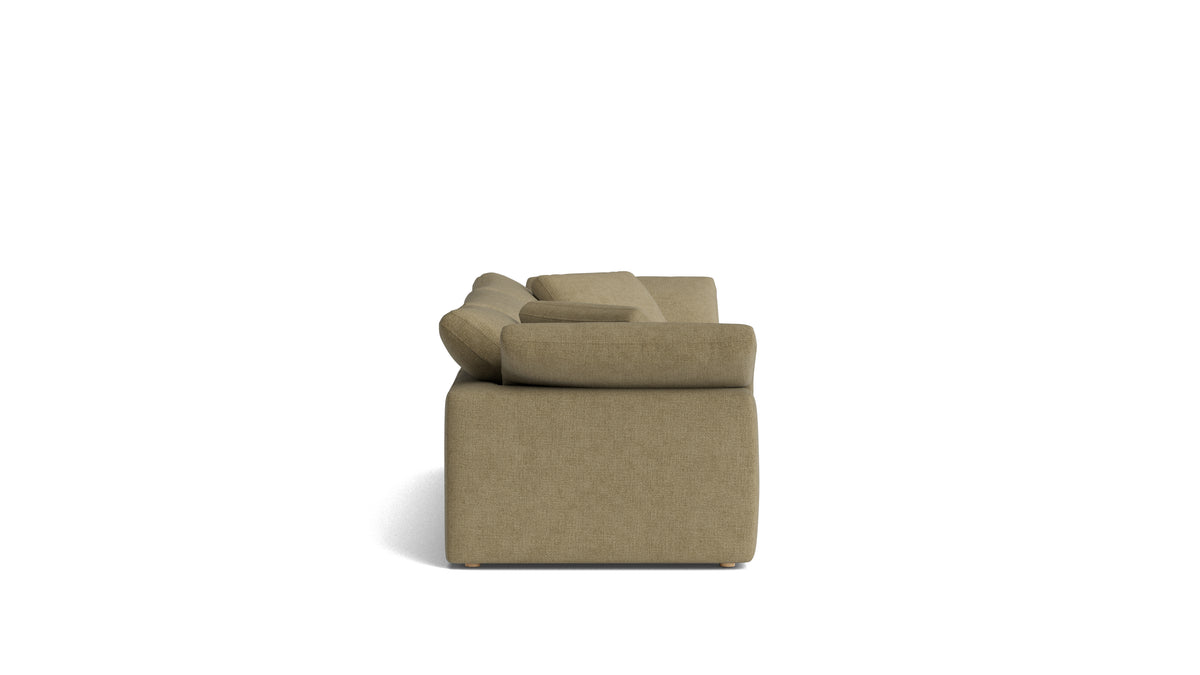 Movie Night™ 3-Piece Modular Sofa, Large, Olive