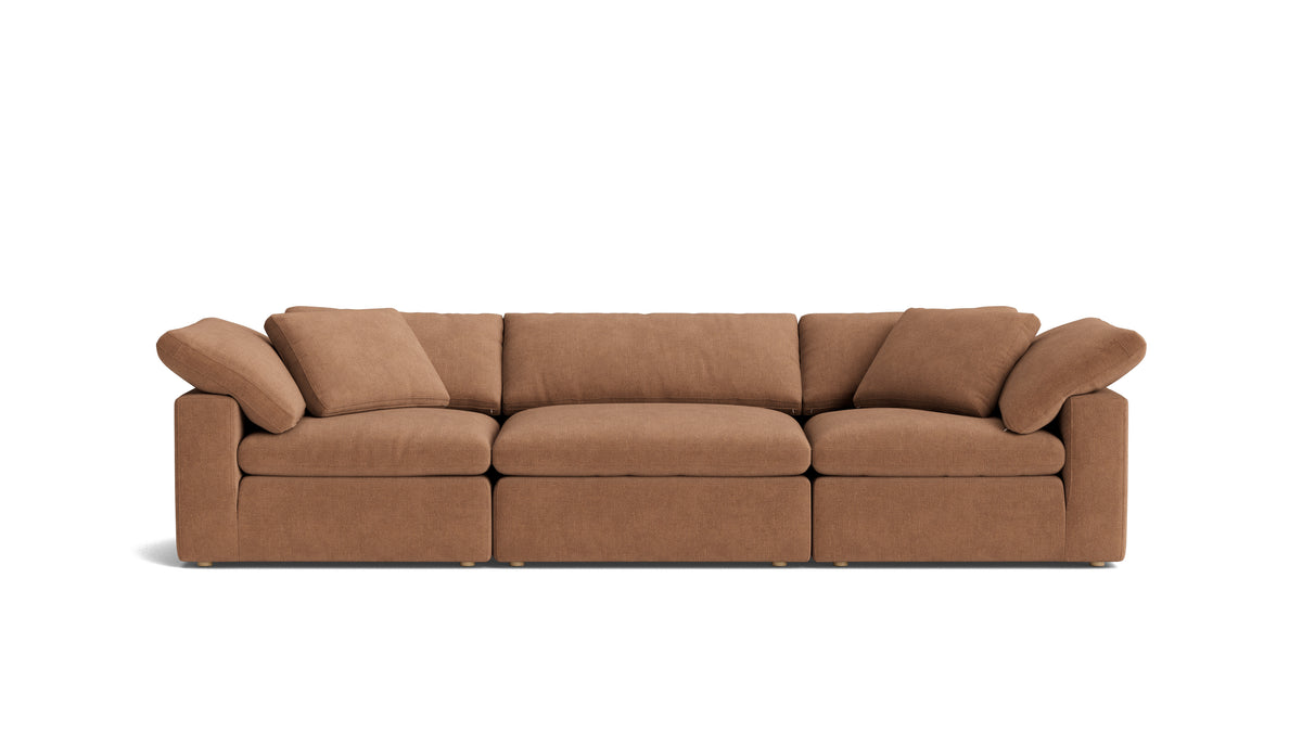 Movie Night™ 3-Piece Modular Sofa, Large, Spice_image