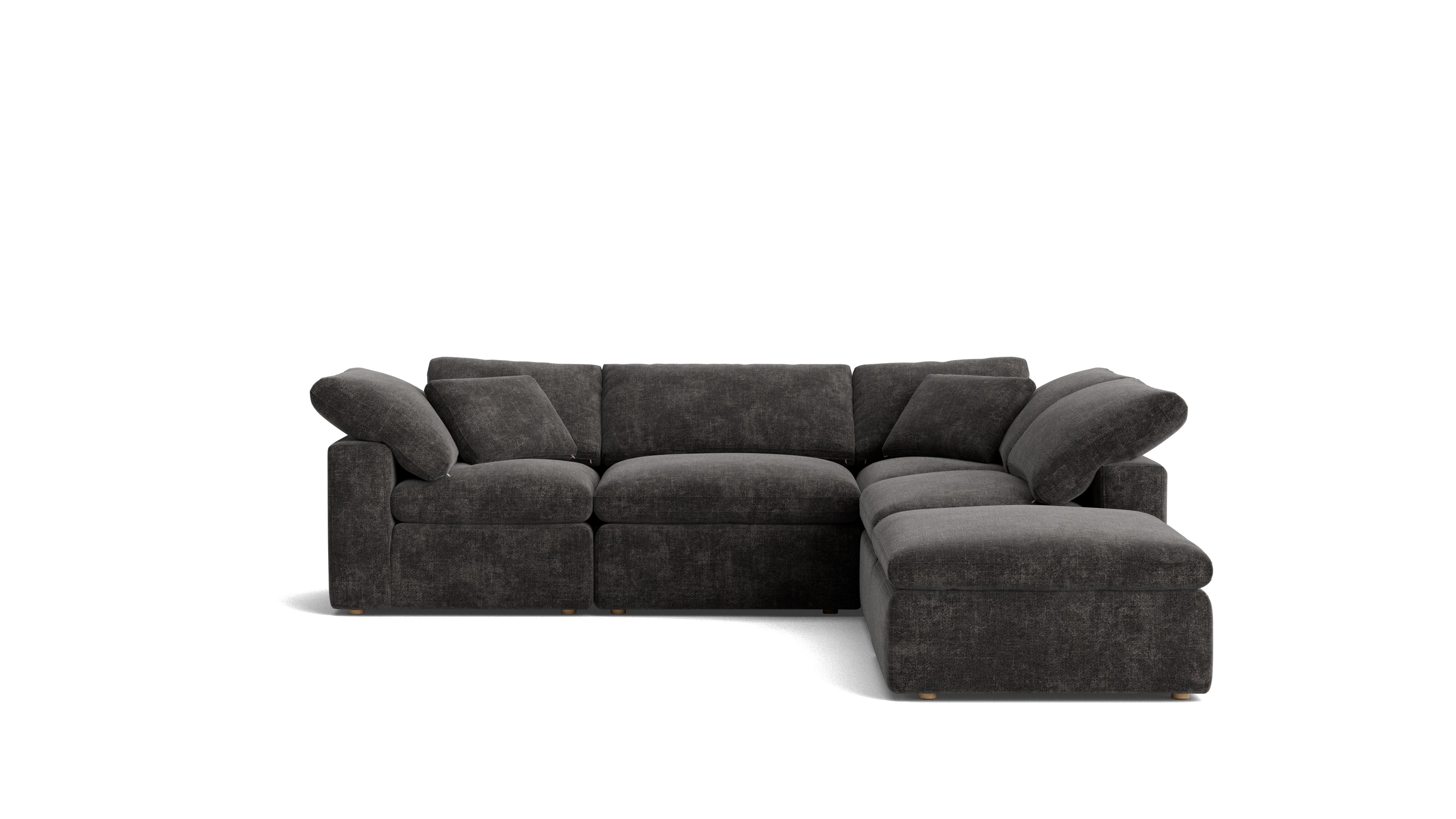 Movie Night™ 5 - Piece Modular Sectional, Standard, Truffle - Sundays Company CanadaSEC-YJ-909-003