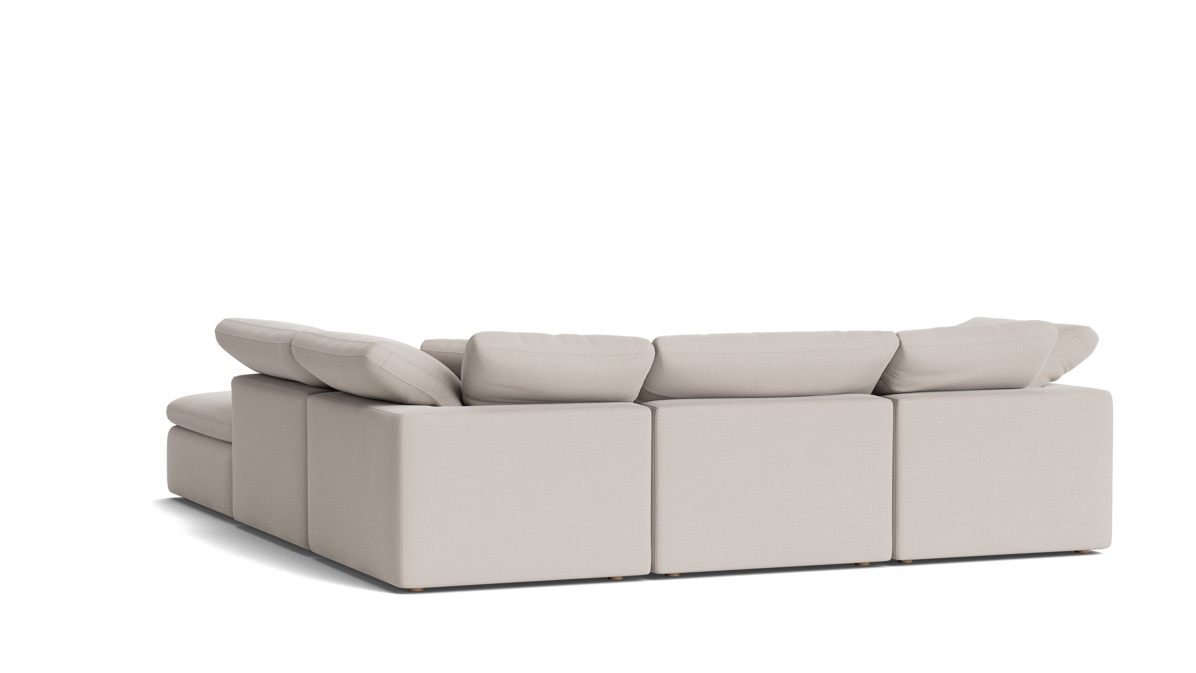 Movie Night™ 5 - Piece Modular Sectional, Standard, Clay - Sundays Company CanadaSEC-YJ-909-015