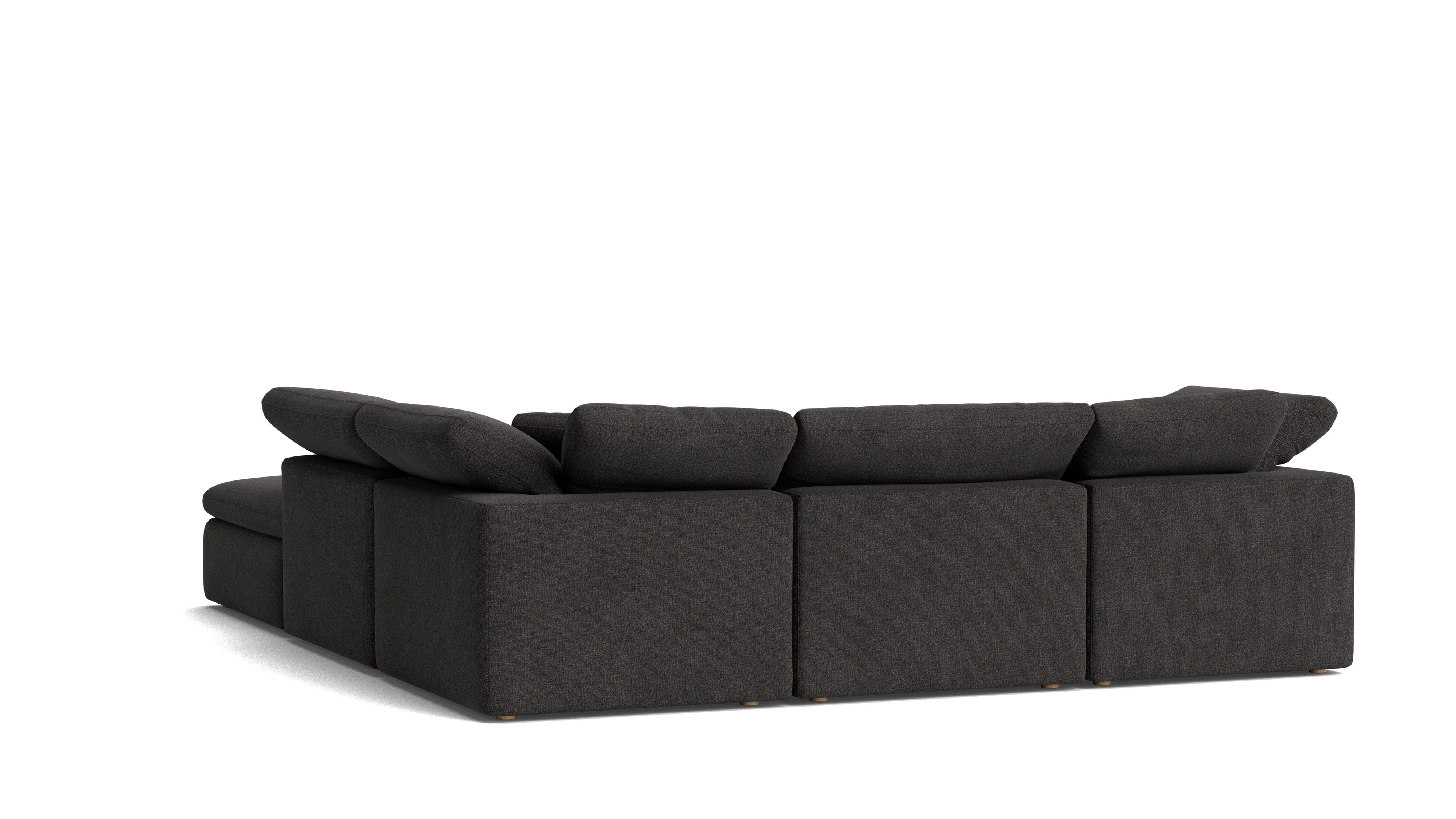 Movie Night™ 5 - Piece Modular Sectional, Standard, Dark Shadow - Sundays Company CanadaSEC-YJ-909-025