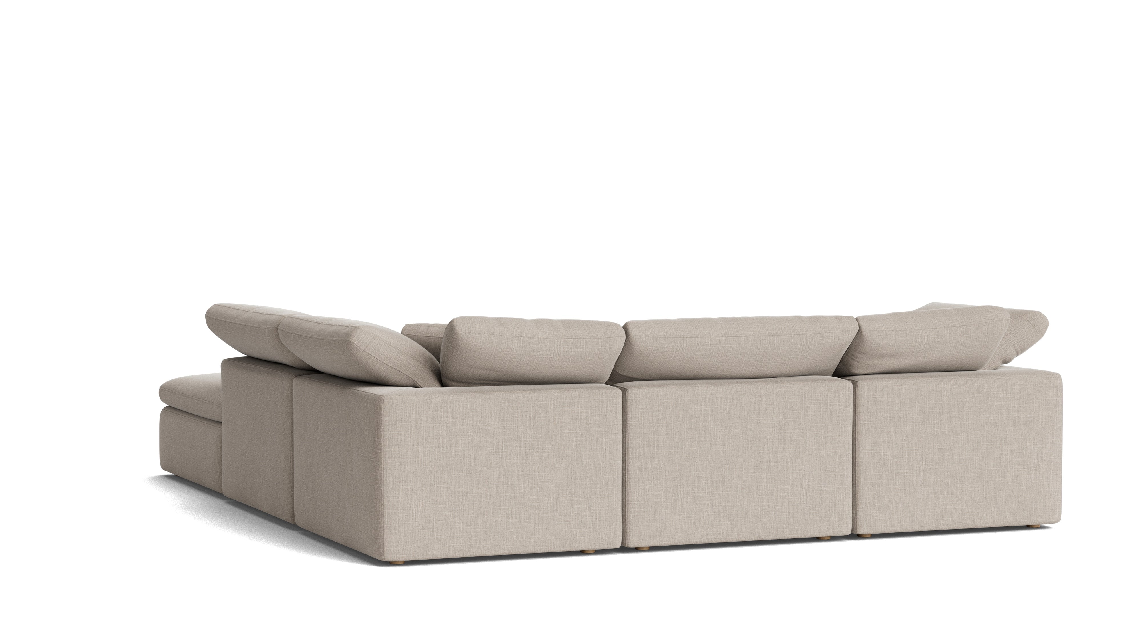 Movie Night™ 5 - Piece Modular Sectional, Standard, Light Pebble - Sundays Company CanadaSEC-YJ-909-029