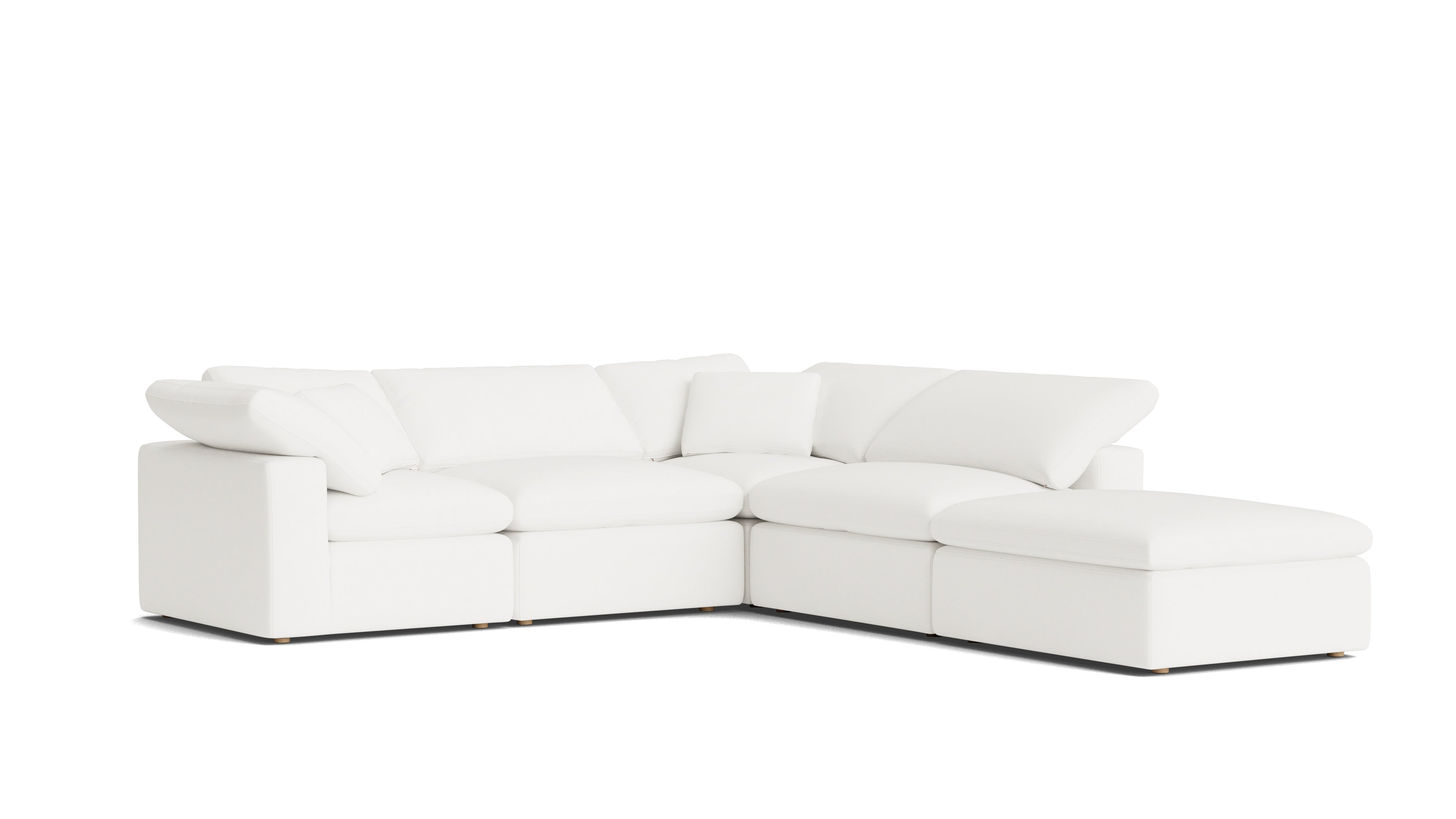 Movie Night™ 5 - Piece Modular Sectional, Standard, Brie - Sundays Company CanadaSEC-YJ-909-037